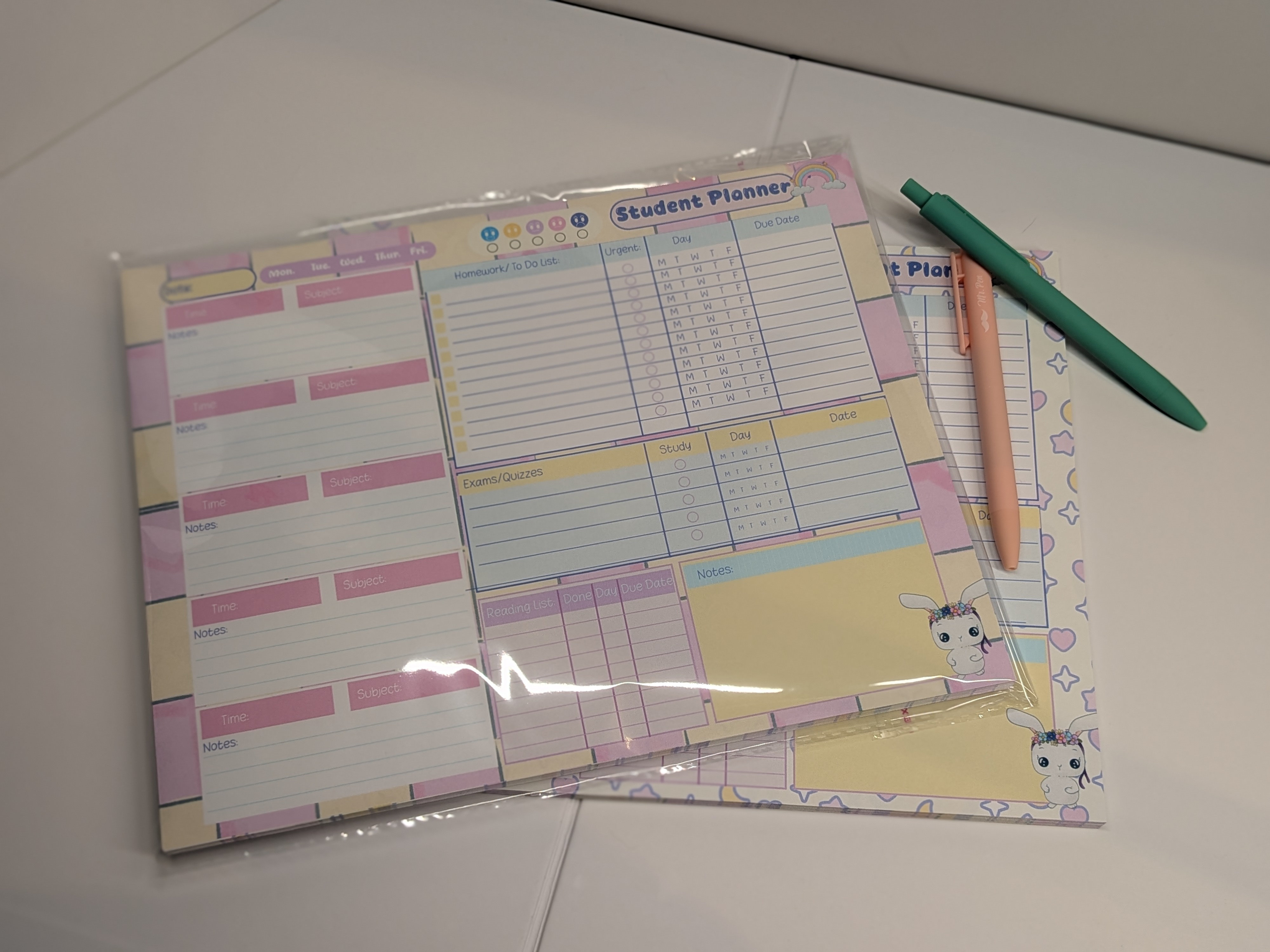 Student Planner Pad