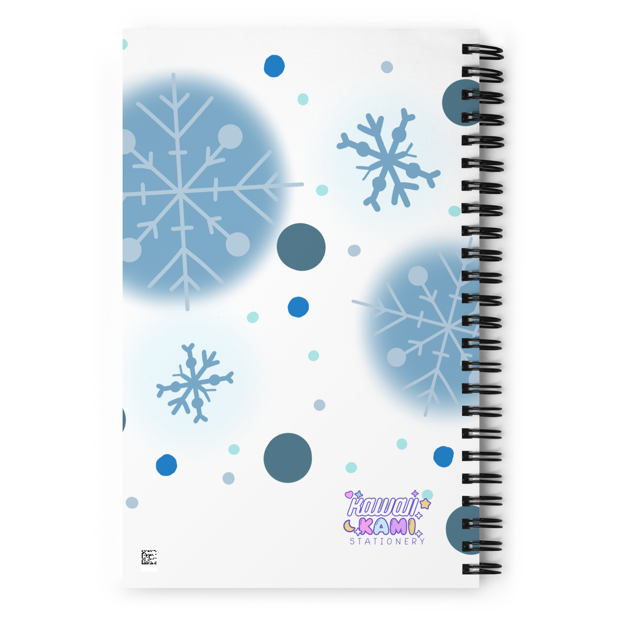Cute Snowman Spiral Notebook