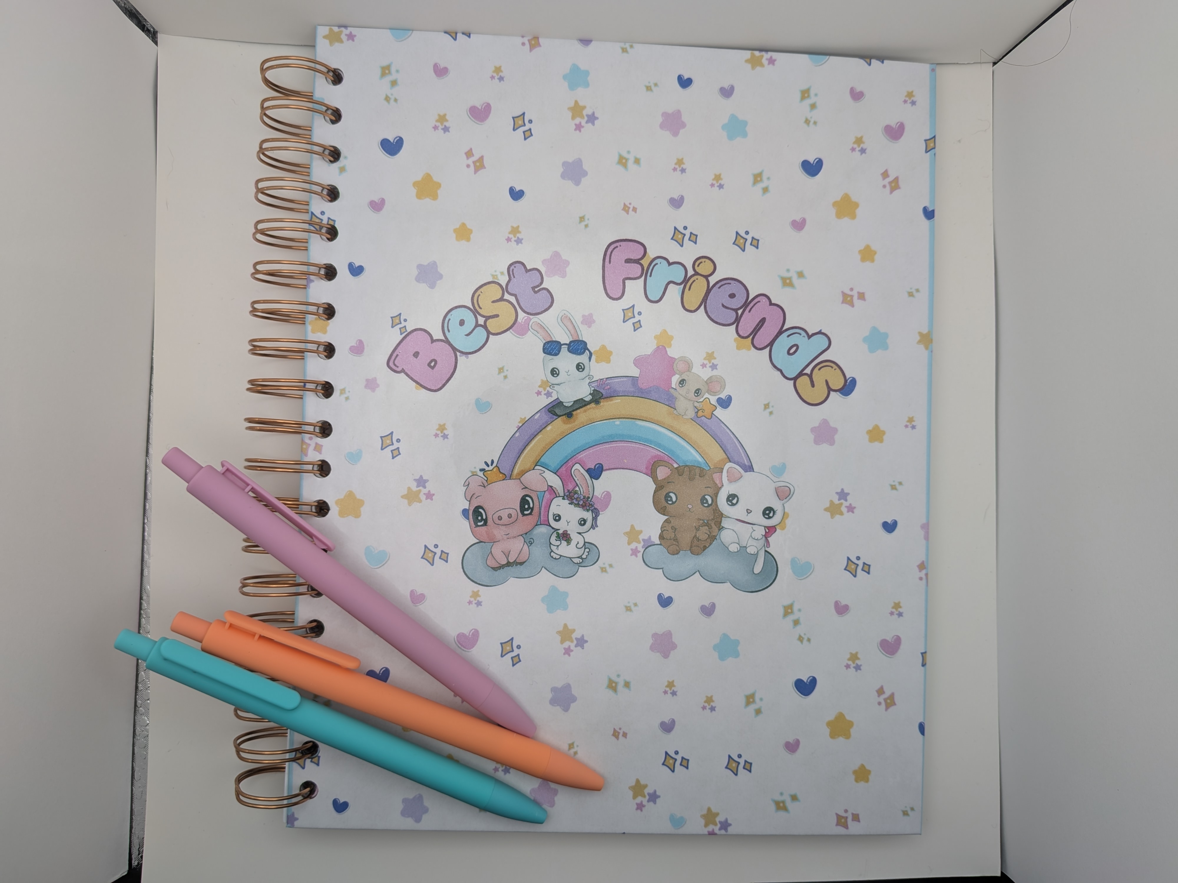 Best Friends Spiral Undated Planner