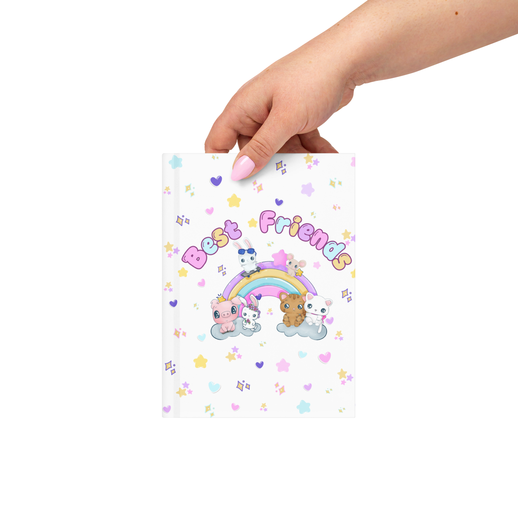 Best Friends Kawaii Cute Notebook