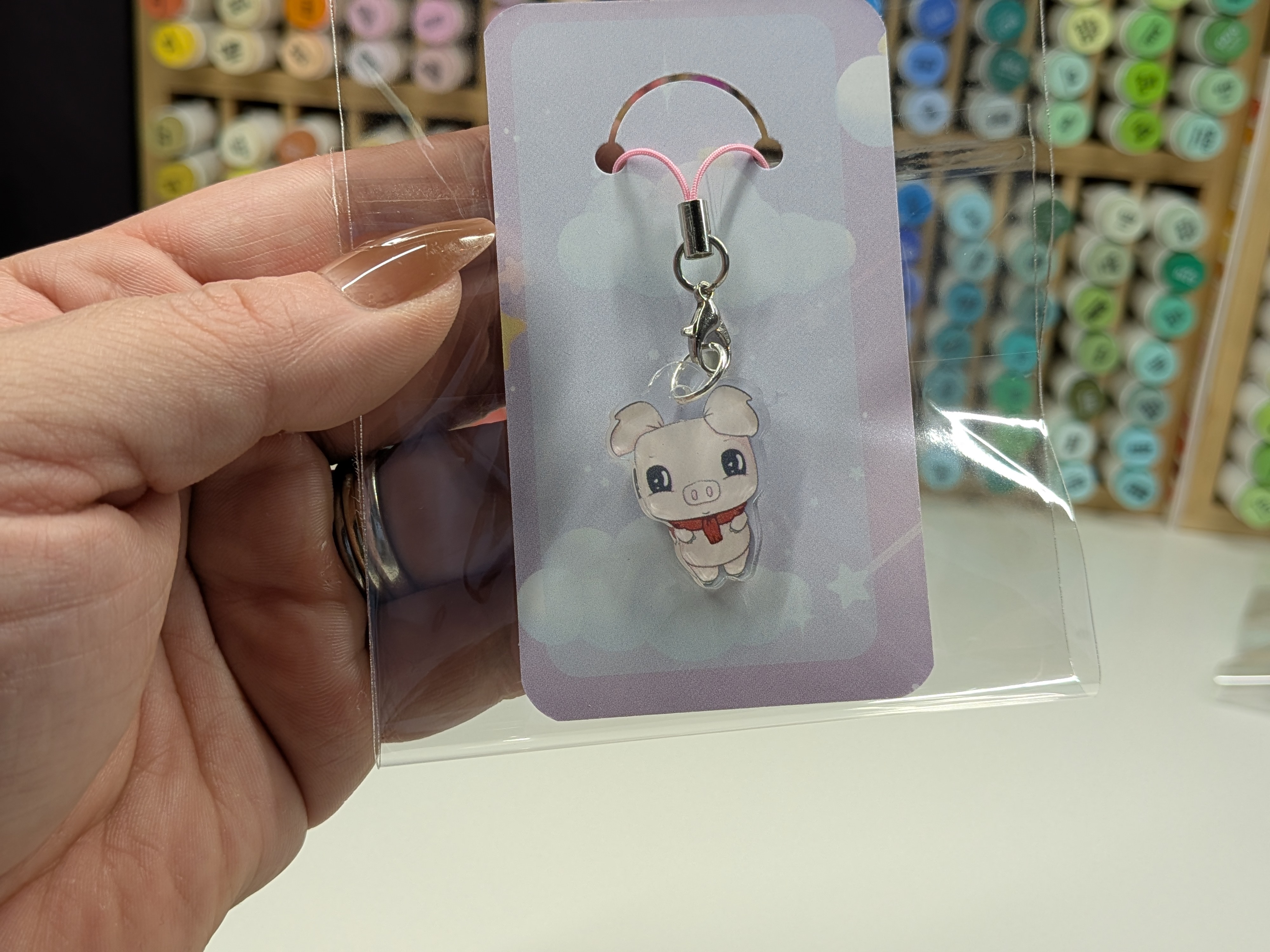 Cute Acrylic Kawaii Phone Charms