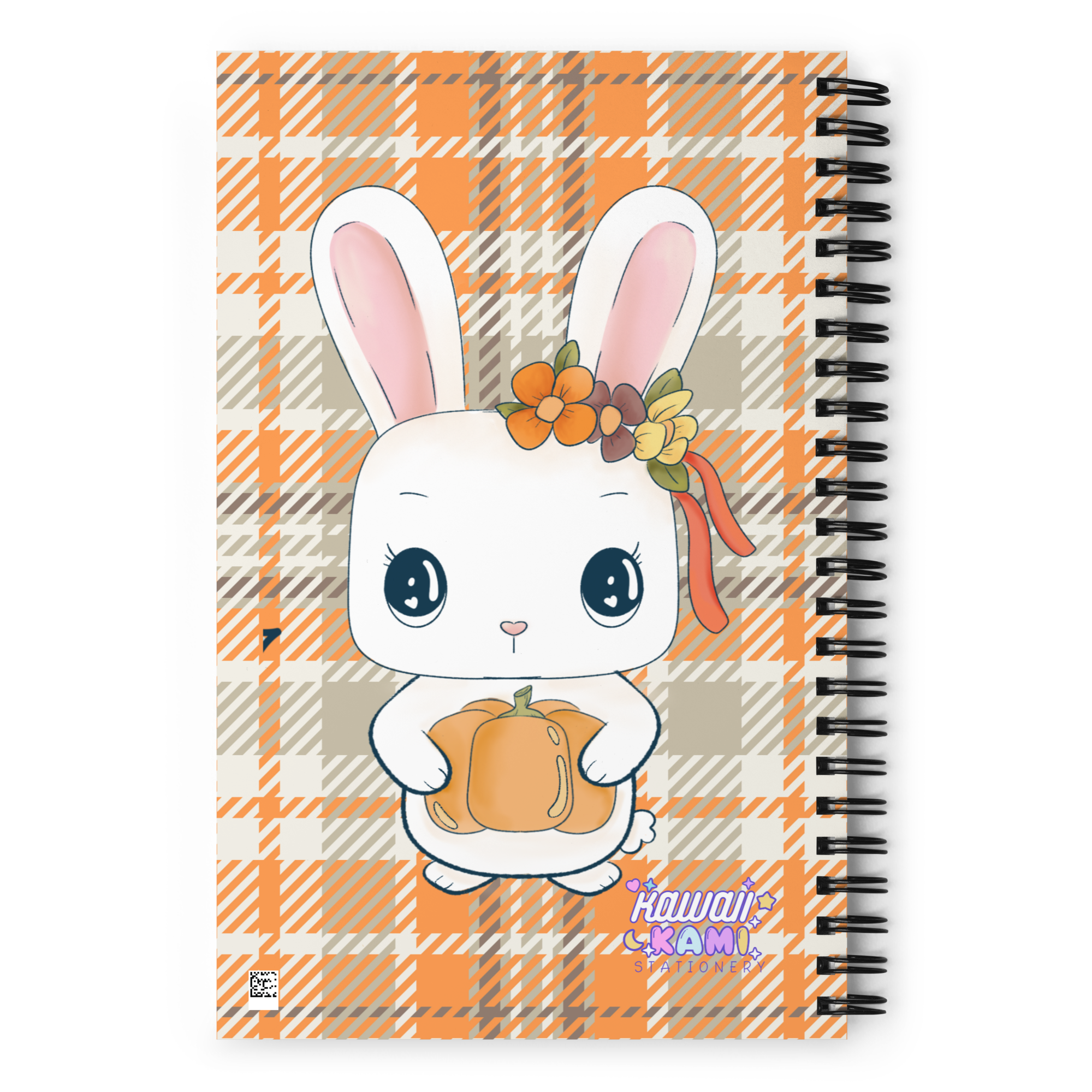 Cute Kawaii Bunny Spiral Notebook