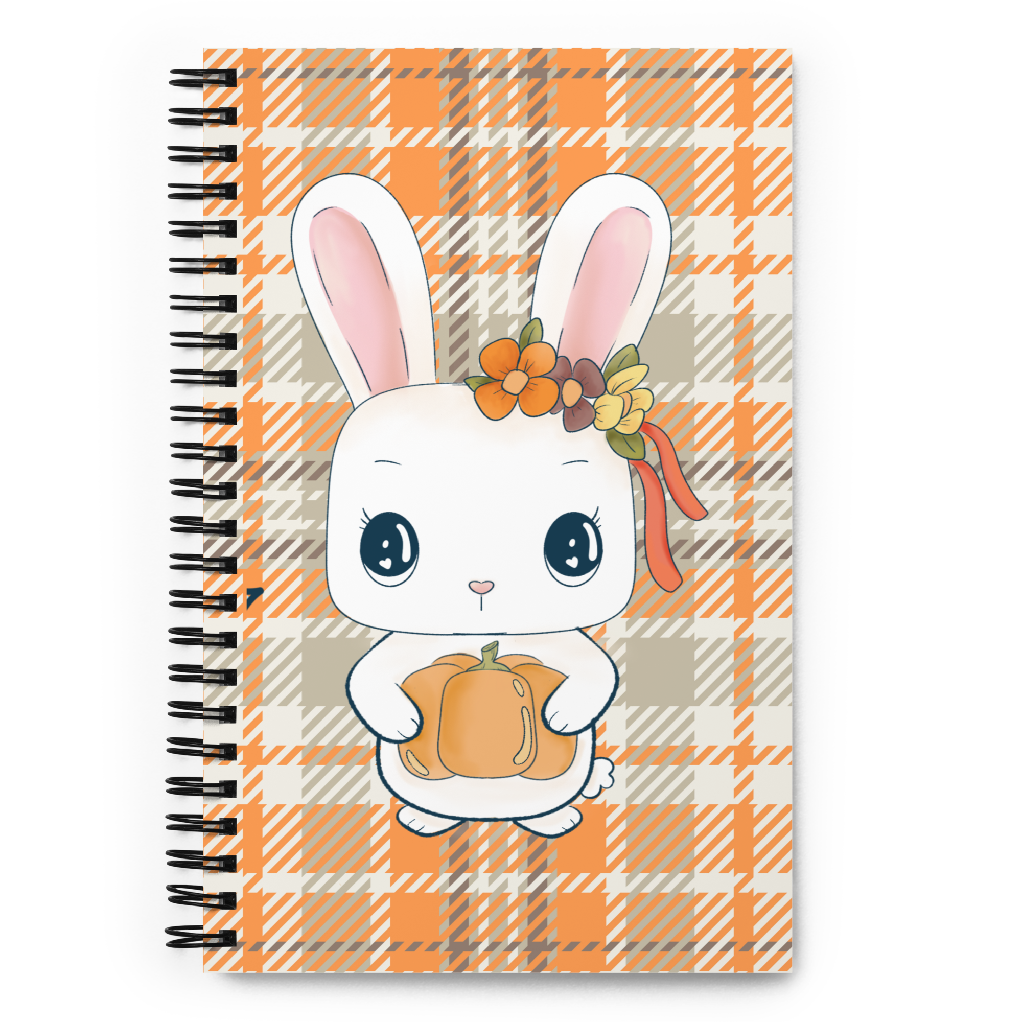 Cute Kawaii Bunny Spiral Notebook