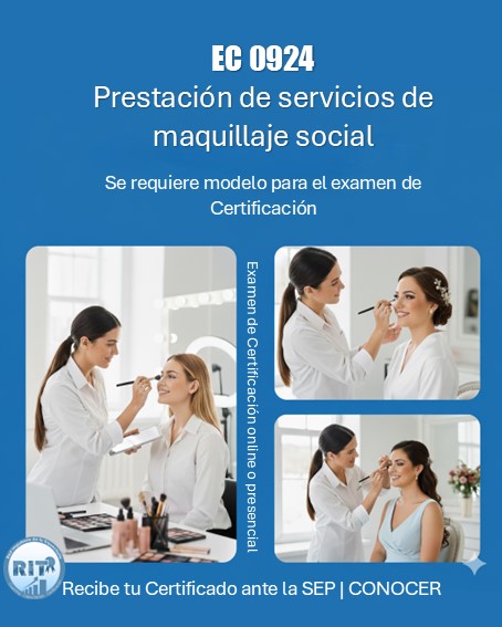 Estándar de competencia 0924 Prestación de servicios de maquillaje social