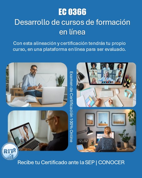 EC 0366 Desarollo de Cursos de Formación en Línea