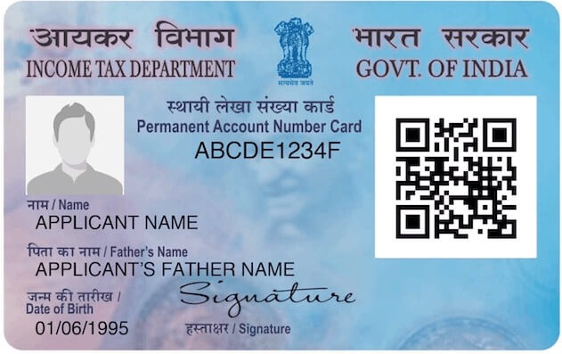 Permanent Account Number (PAN) Card