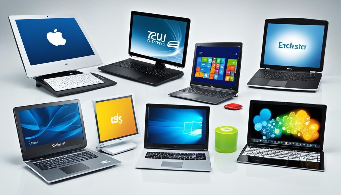 Ordinateur portable moderne
