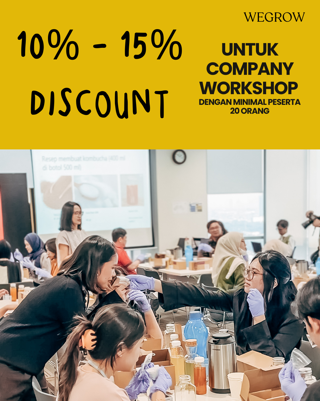 Tempe Making Workshop (Tanpa Kit)