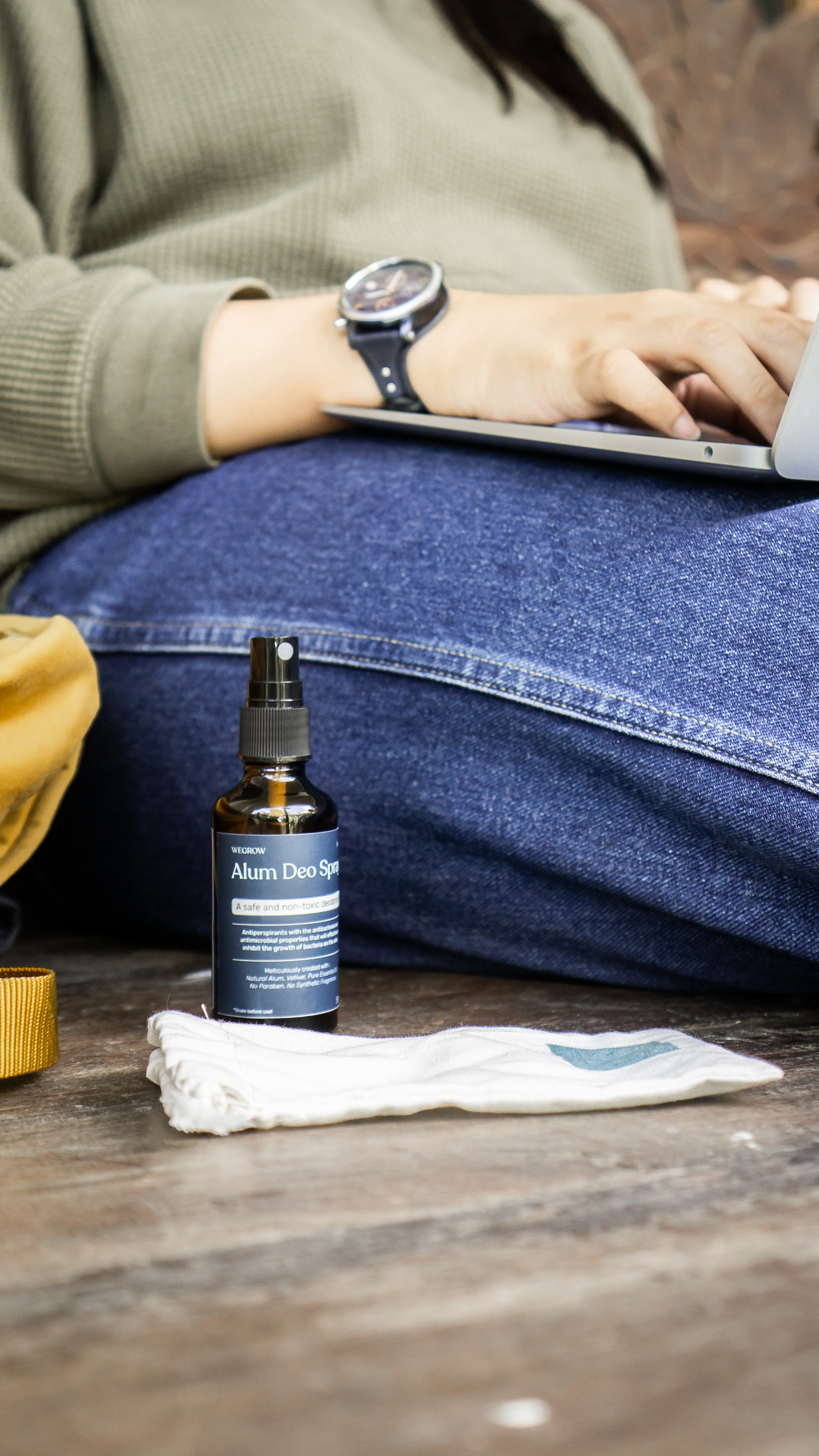 Deodorant spray - Biru (Vetiver)