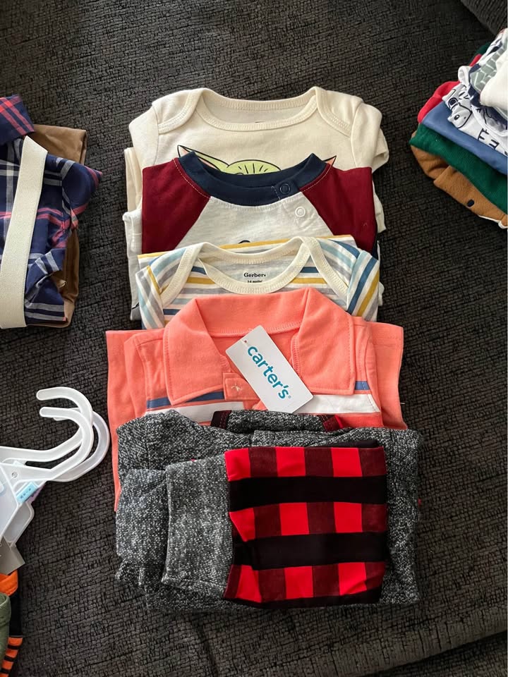 Carter’s bebé – 550 prendas (mixto niño/niña) (0–24 meses Hasta 5 Años!)