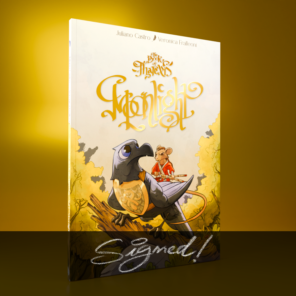 The Book of Tharexis - Moonlight - SIGNED COPY + Goodies