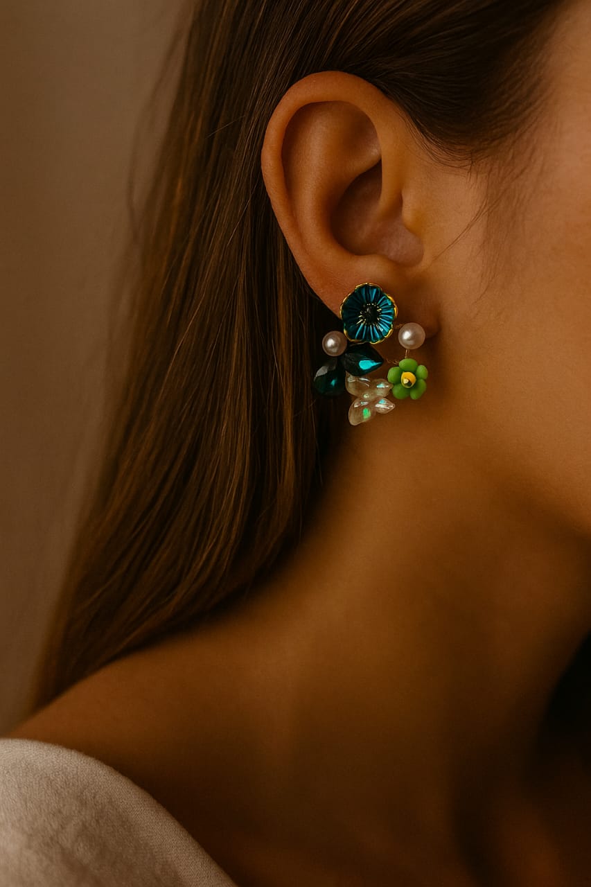 Colorful Statement Earrings