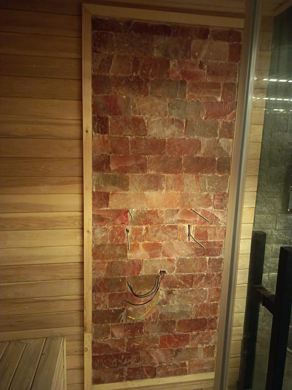 Himalayan Salt Brick Wall Panel