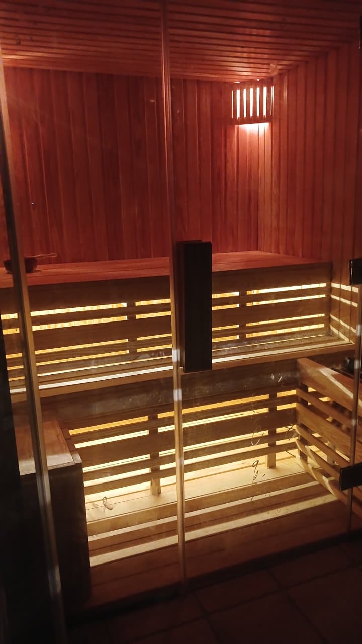 Wooden Sauna Room