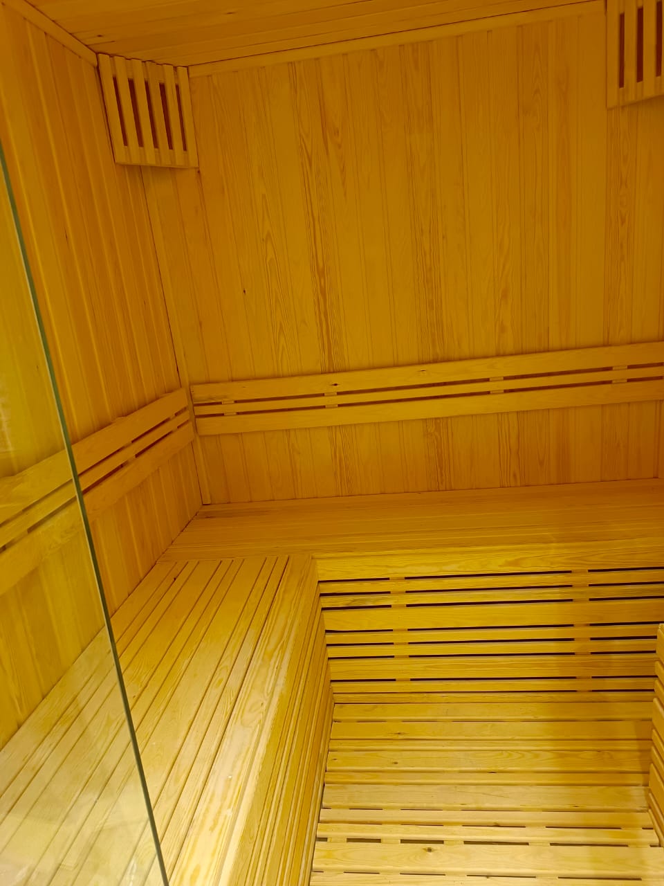 Wooden Sauna Room