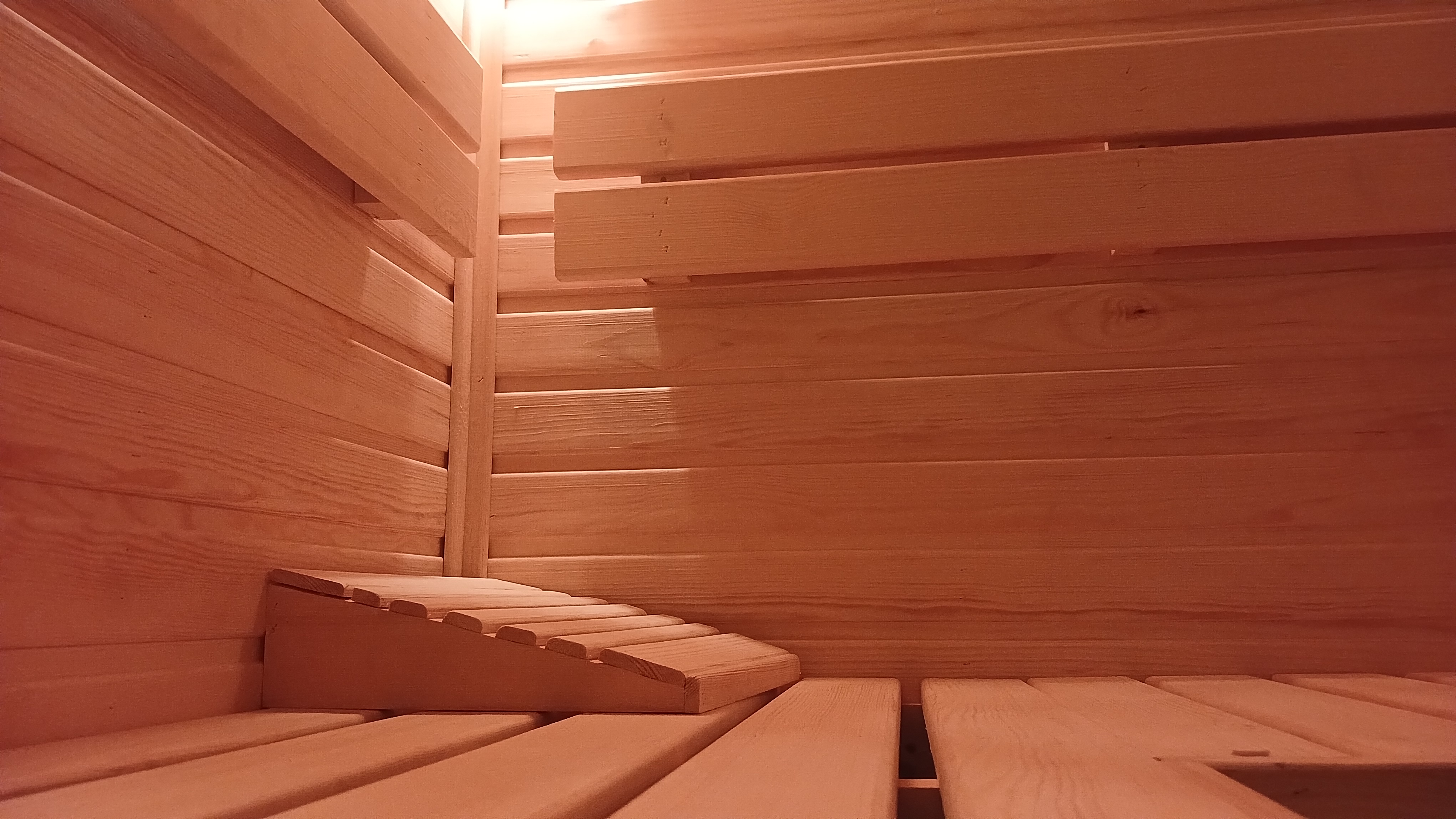 Wooden Sauna Room
