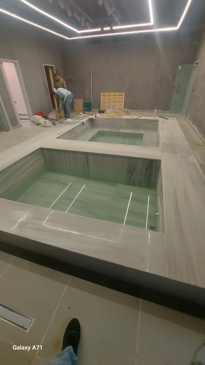 جاكوزى بناء تصميم حديث