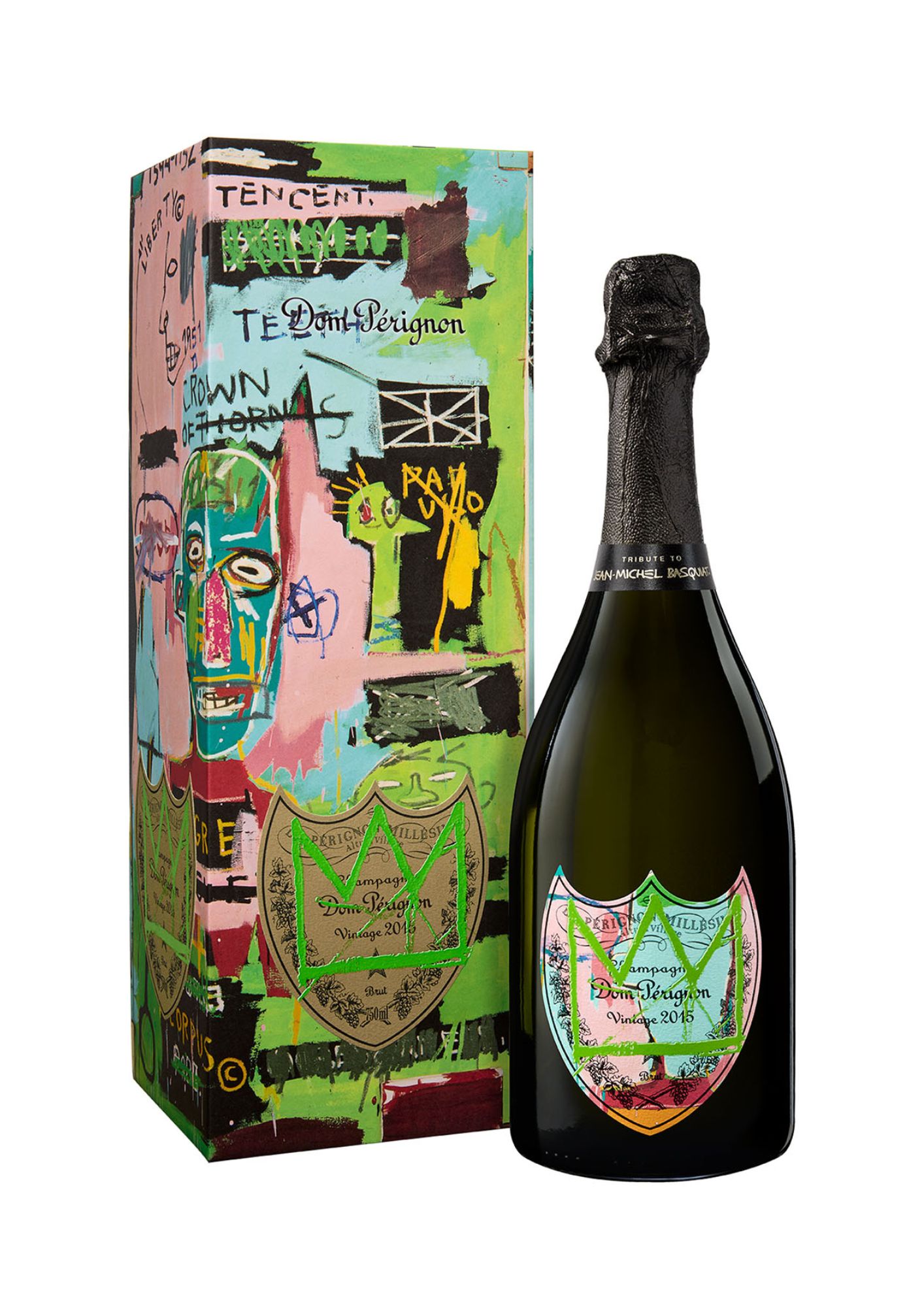 Dom Pérignon Vintage Jean-Michel Basquiat Special Edition 2015
