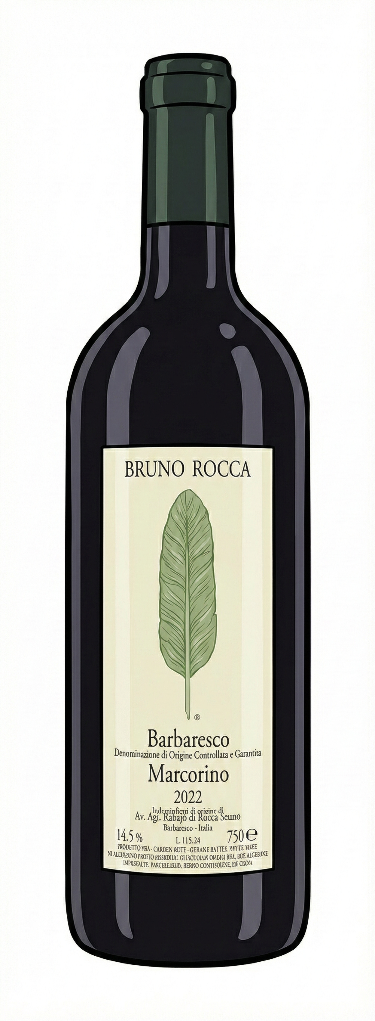 Bruno Rocca Barbaresco Marcorino 2022