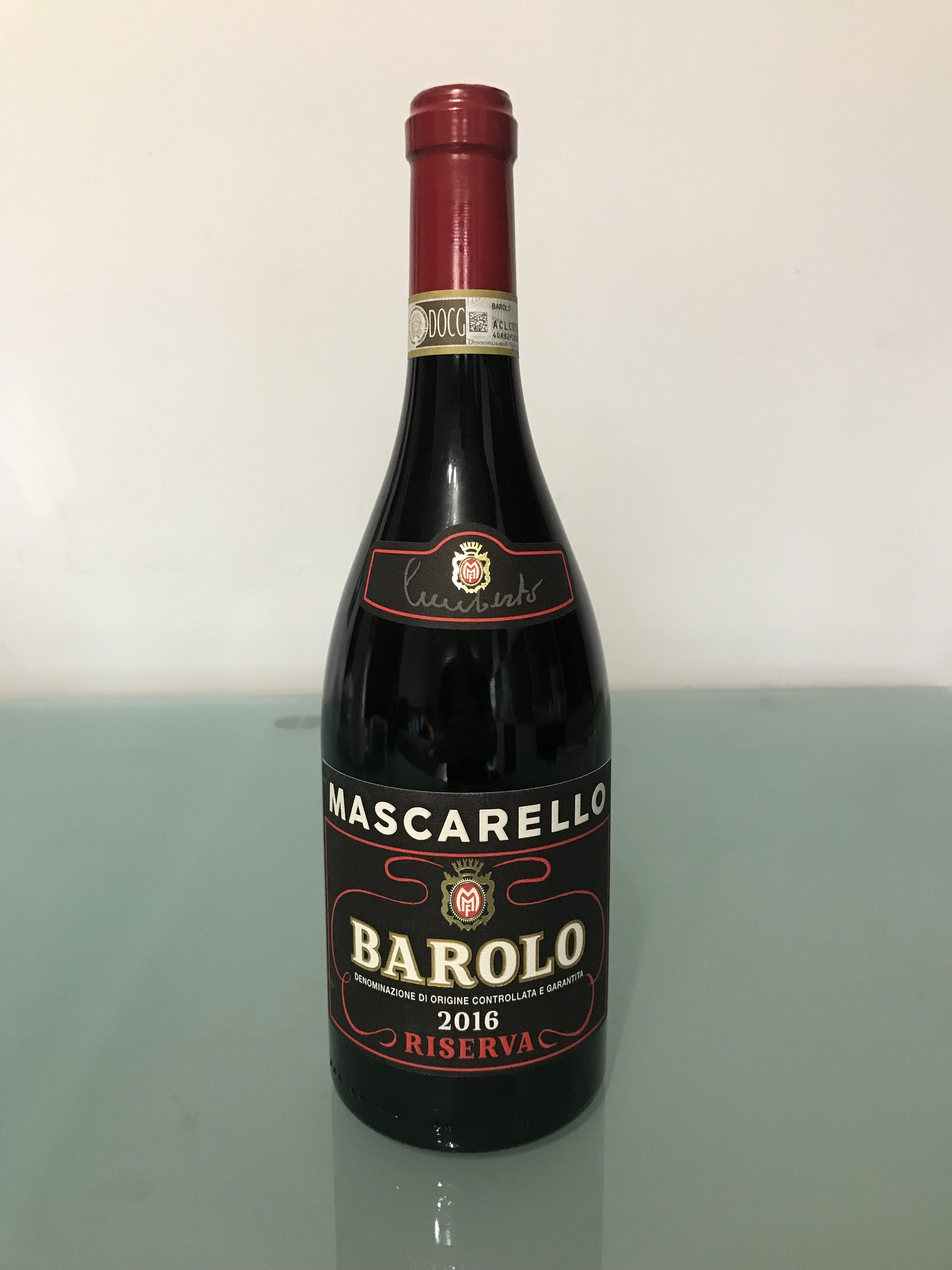 MASCARELLO BAROLO RISERVA 2016