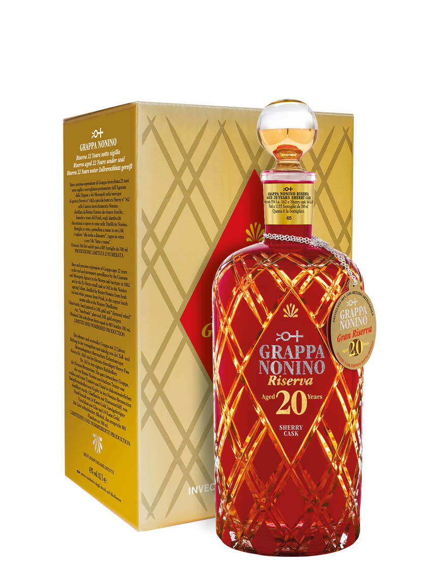 GRAPPA GRAN RISERVA  20 ANNI Nonnino