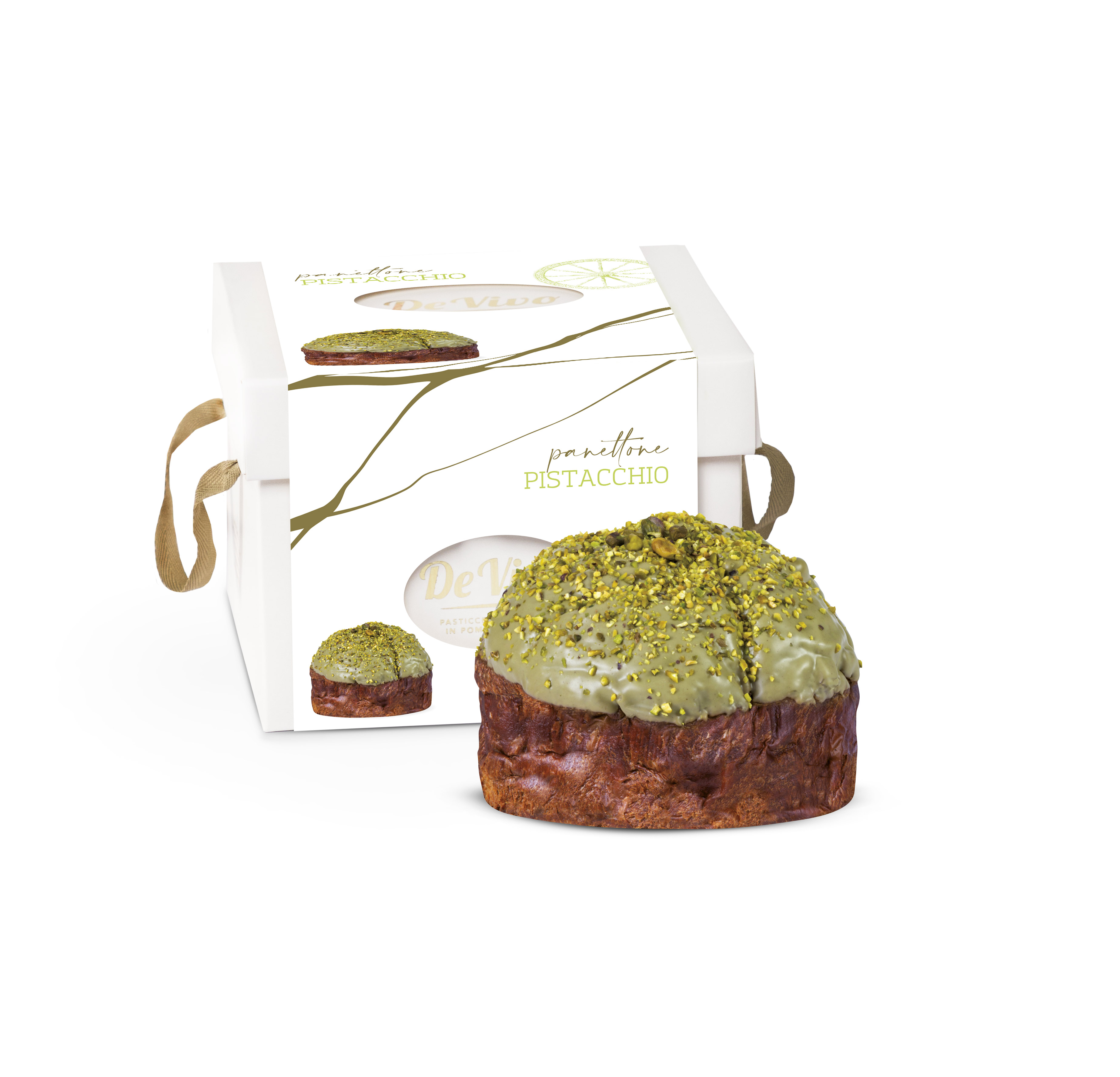 De Vivo Panettone Pistacchio 1Kg