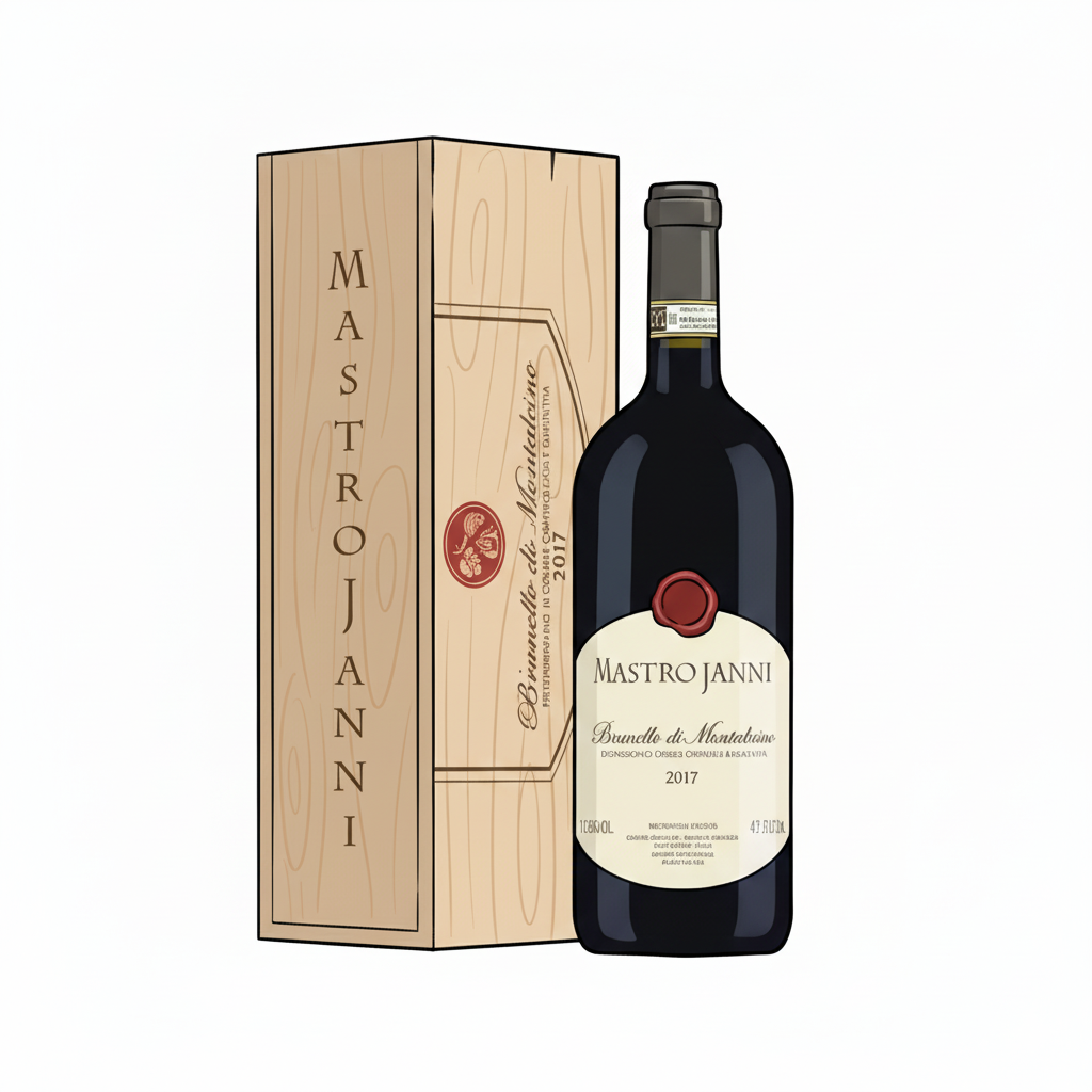 Mastrojanni B.Montalcino 1.5L 2018 Magnum Cassa Legno