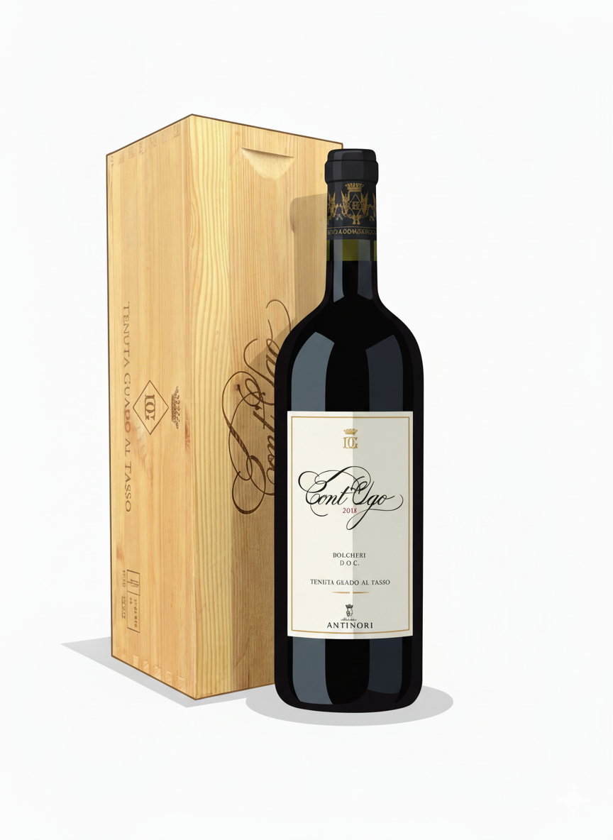 Tenuta Guado al Tasso Cont'Ugo 2023 magnum 1,5L cassa legno