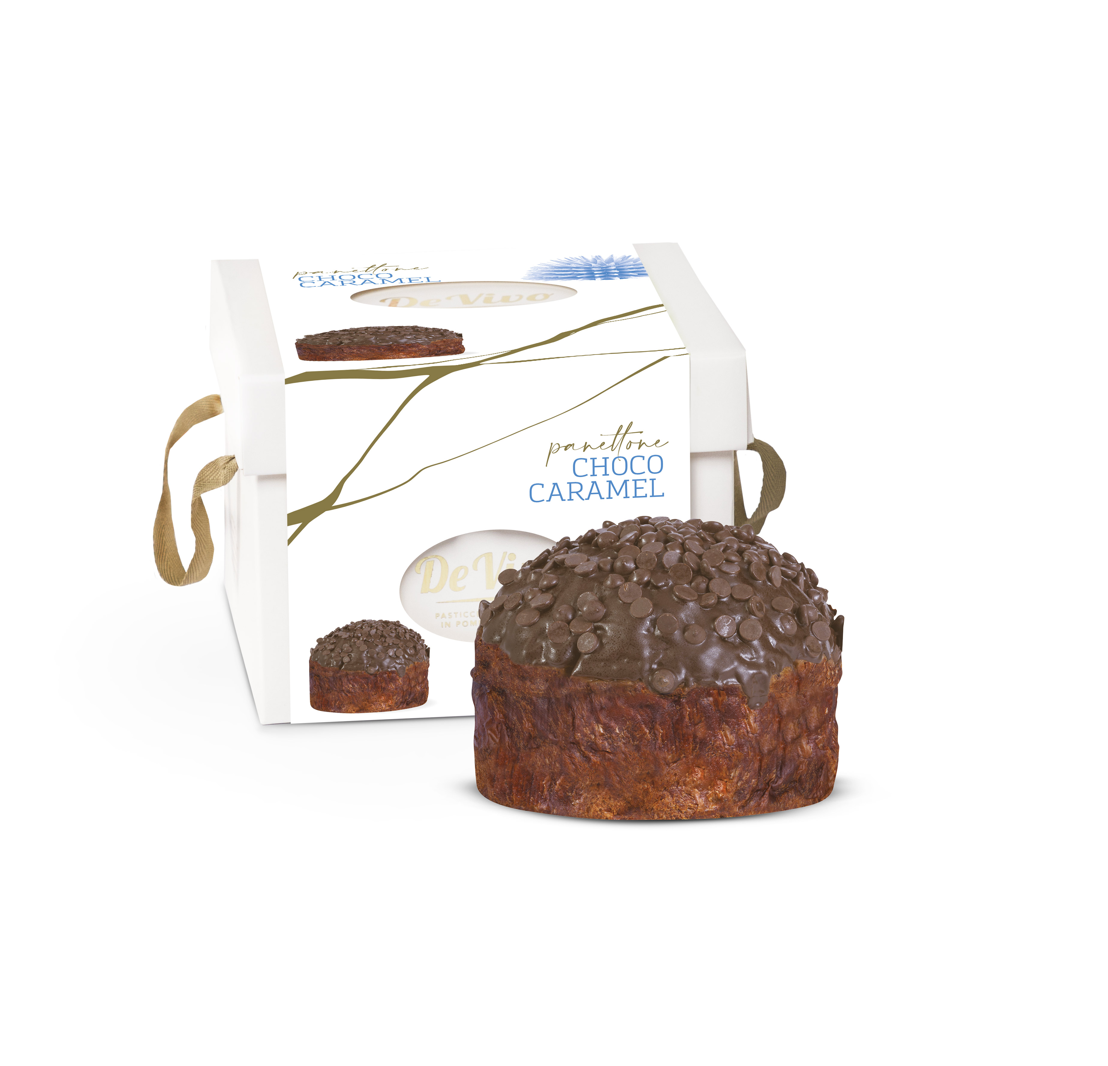 De Vivo Panettone Chococaramel 1Kg