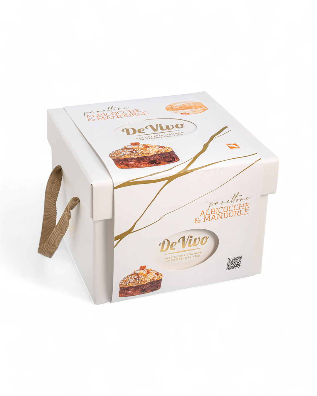 De Vivo Panettone Albicocche e Mandorle 1Kg