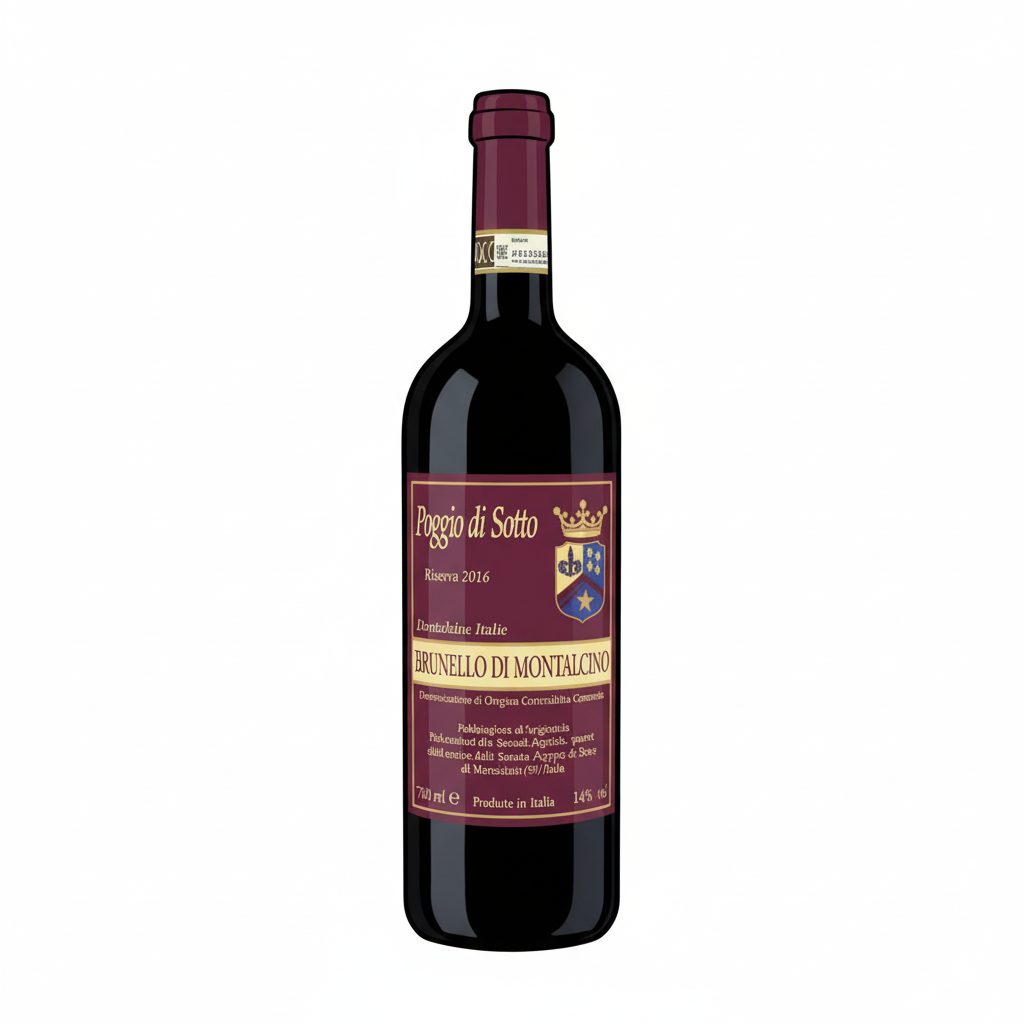 Poggio di Sotto Brunello di Montalcino Riserva 2016