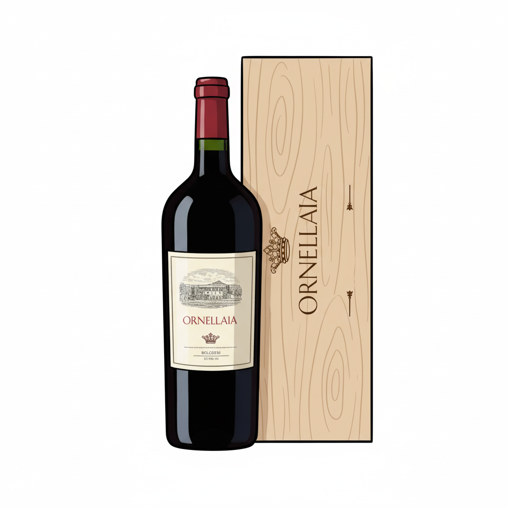 Ornellaia Bolgheri Superiore  2021 Magnum Cassa Legno 1,5L