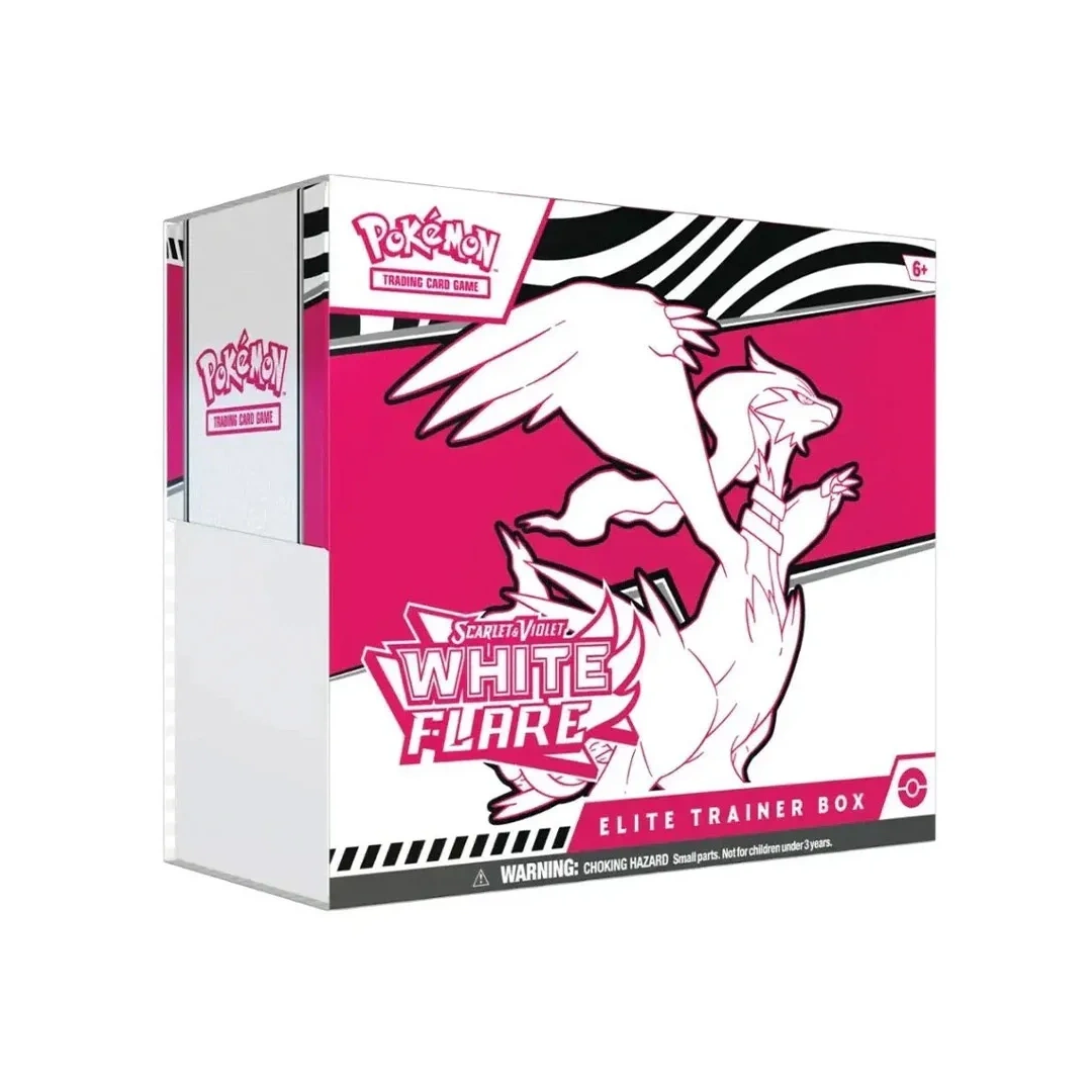 White Flare Elite Trainer Box