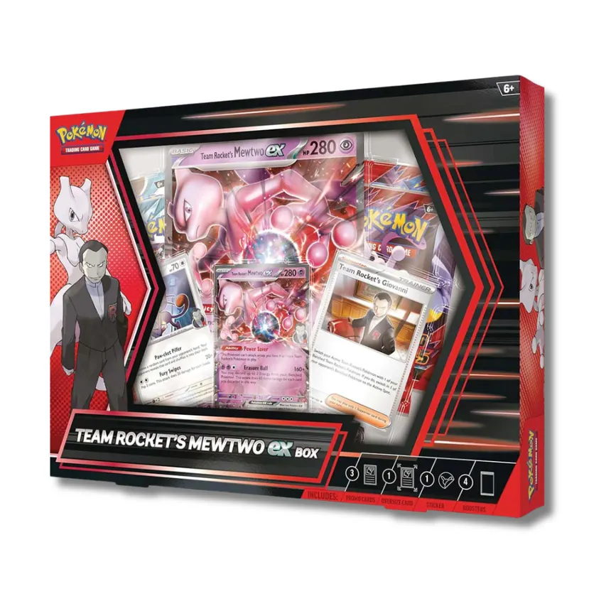 Team Rocket's Mewtwo ex Box
