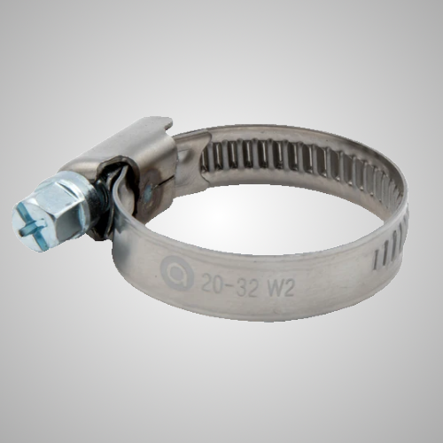 W4 Slangklem met massieve band