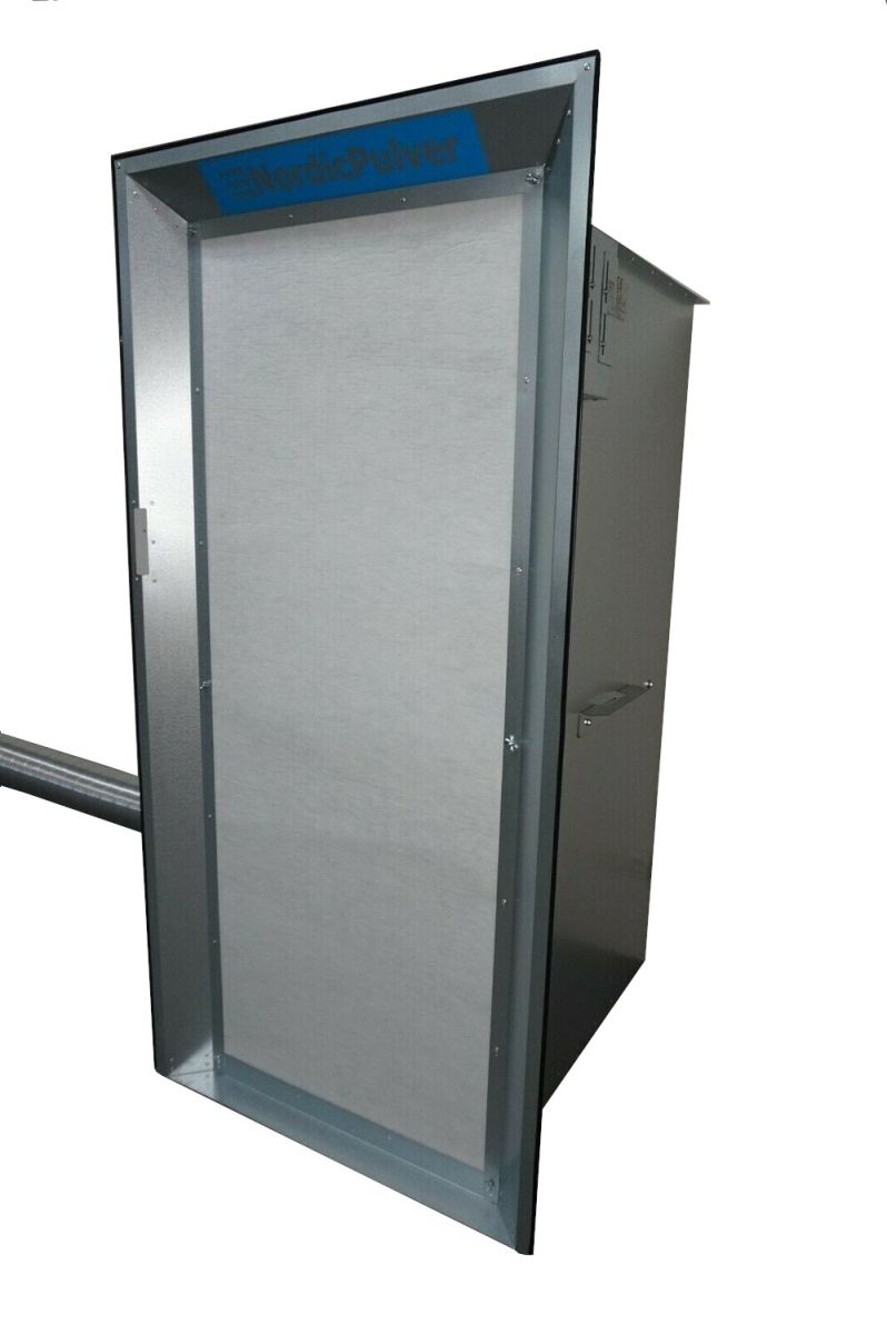 Poedercoat afzuiging