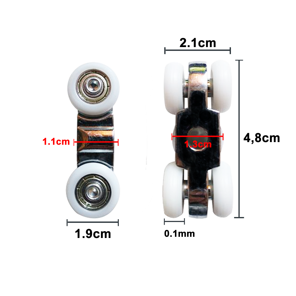 Roda Husky 100 untuk pintu geser 100kg