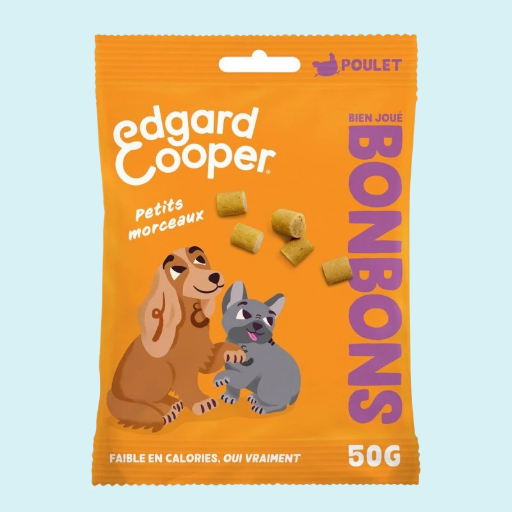 Edgard & Cooper Bonbons Poulet petits morceaux