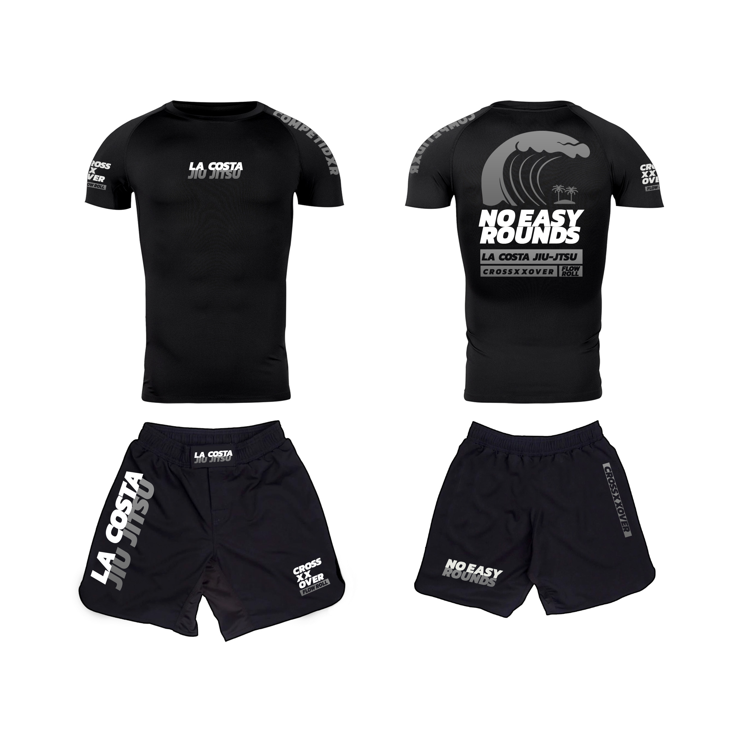 Kit No Easy Rounds Black Gradient