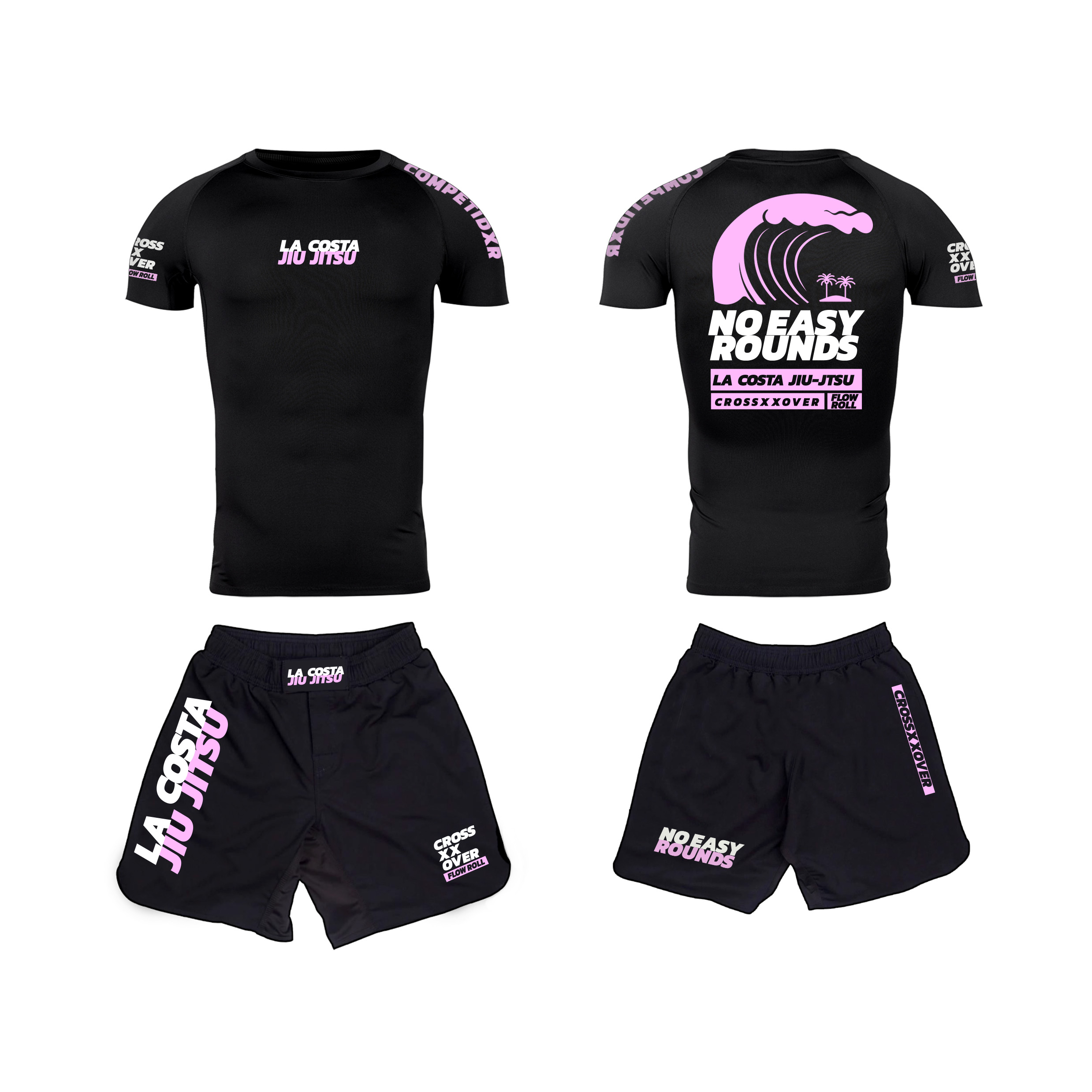 Kit No Easy Rounds Rosa