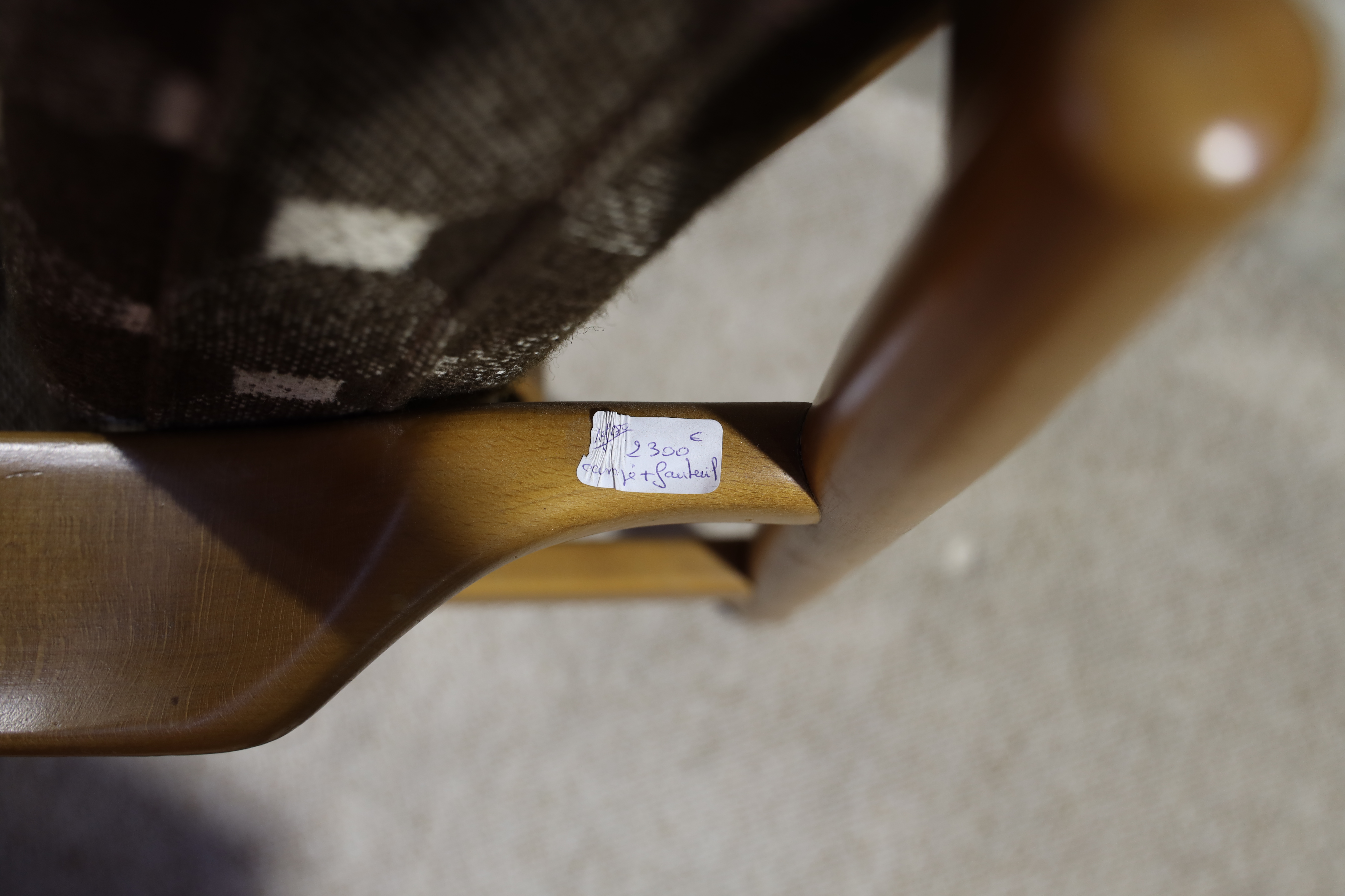 Ensemble canapé + fauteuil scandinaves