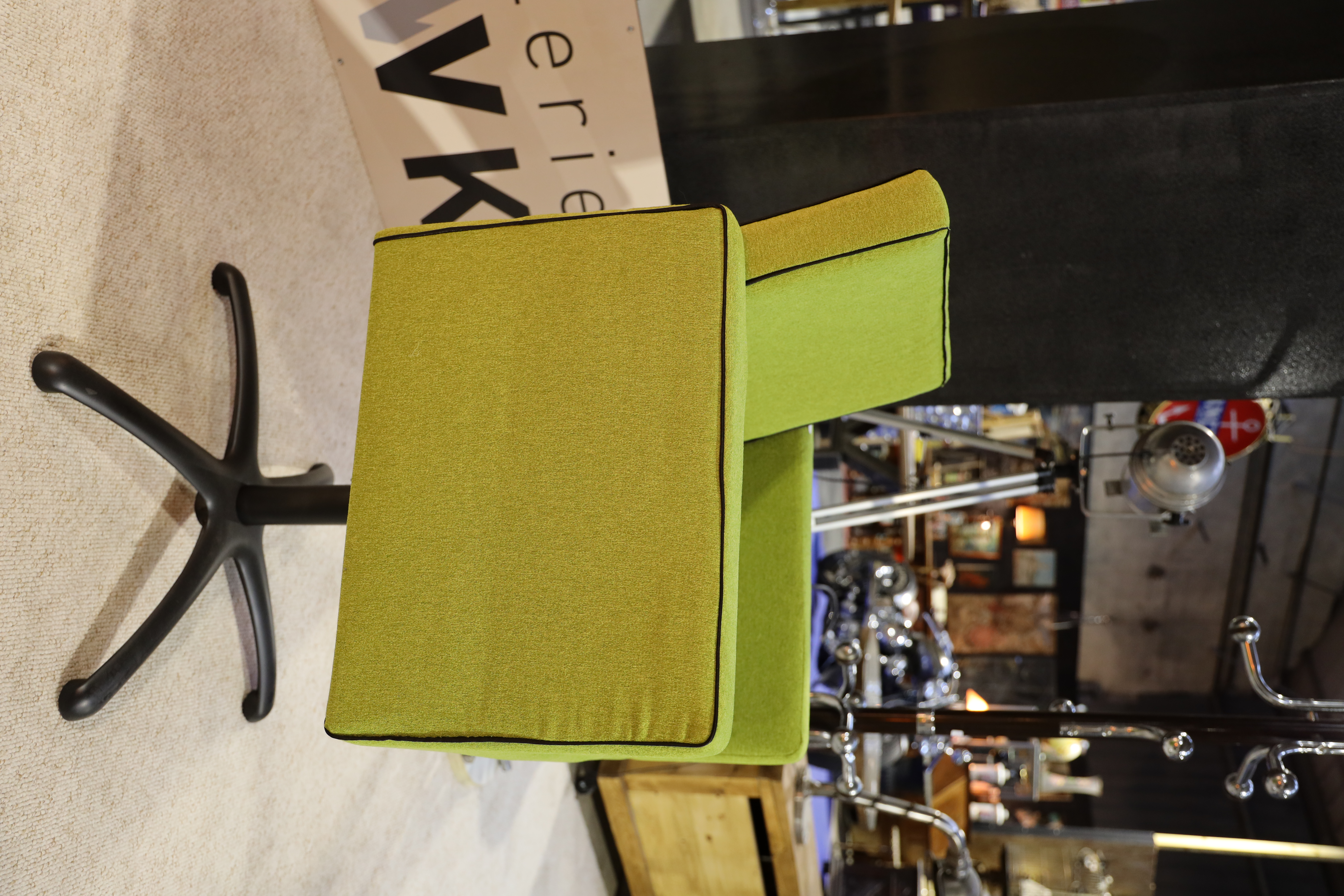 Fauteuil pivotant vintage