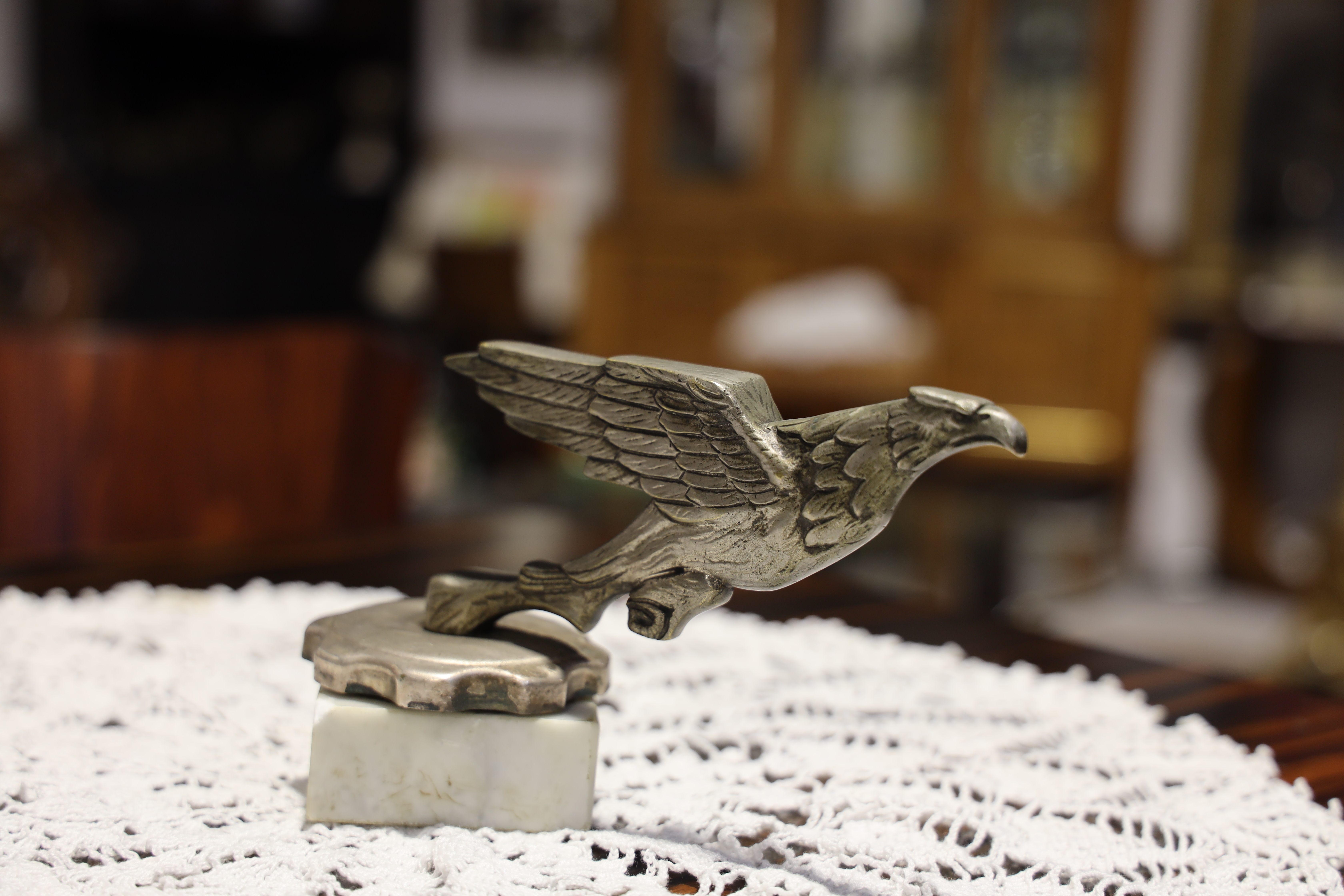 Mascotte automobile “Aigle de Lorrin en vol”