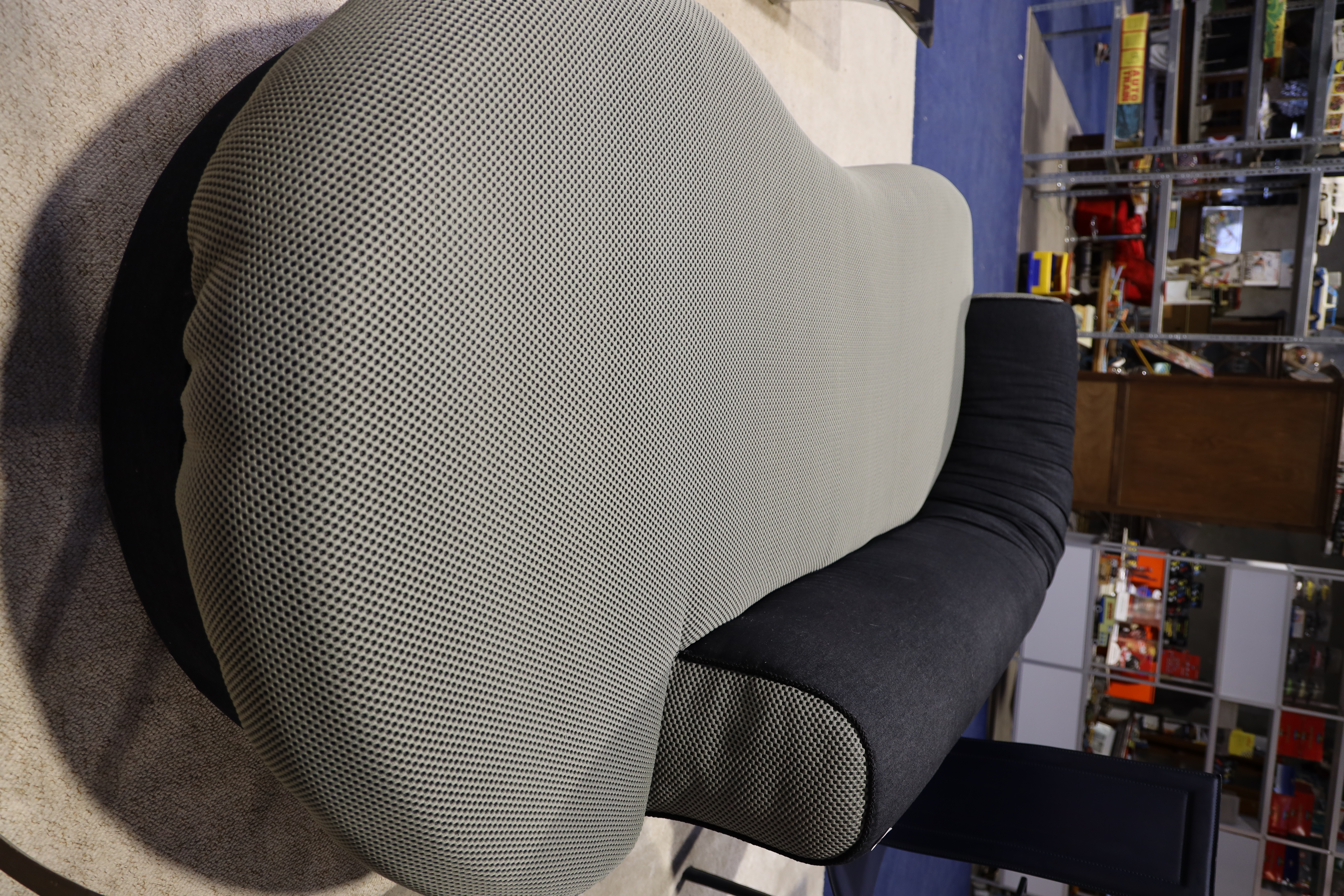 Canapé contemporain courbe