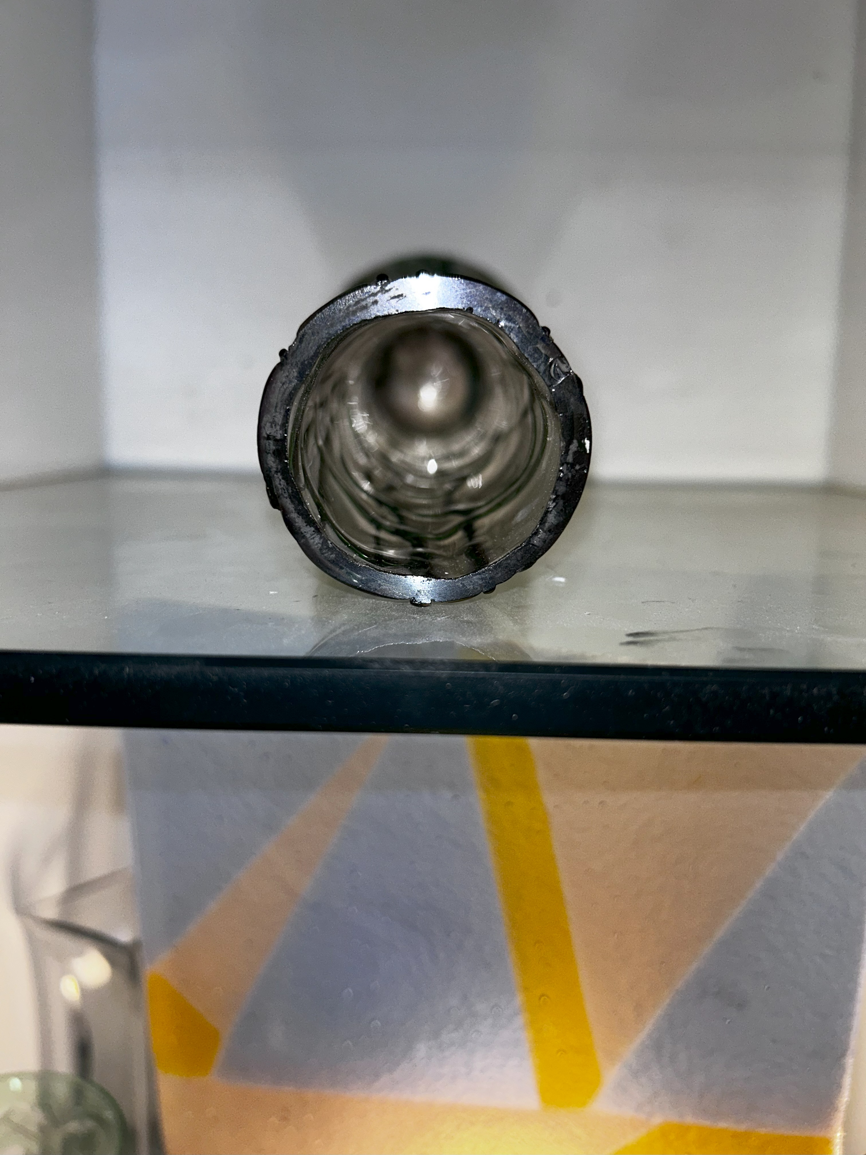 Vase en pâte de verre