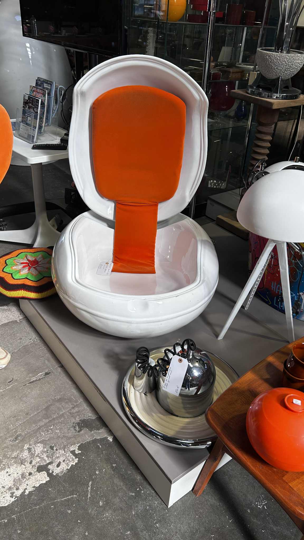 Fauteuil vintage Space Age