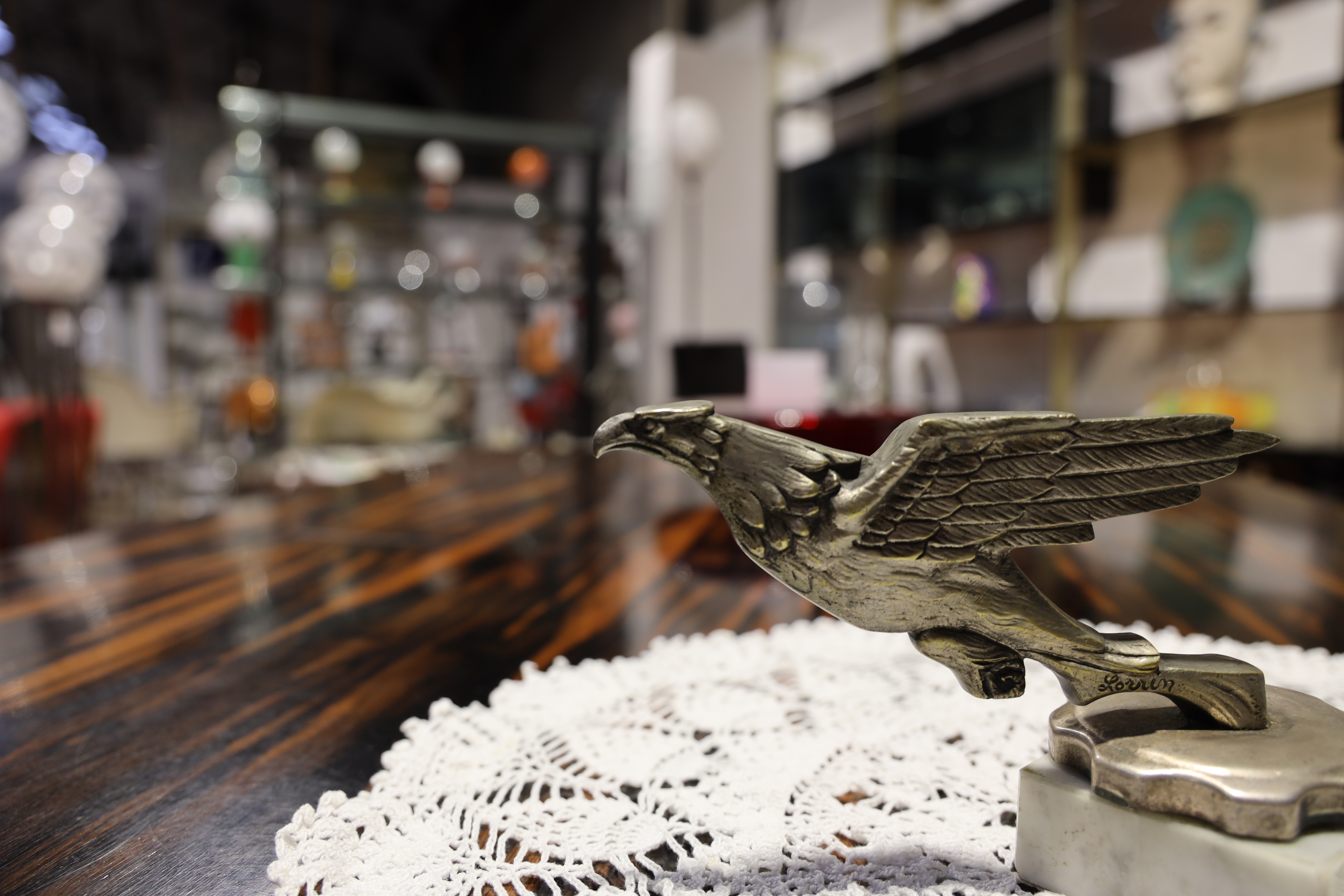 Mascotte automobile “Aigle de Lorrin en vol”