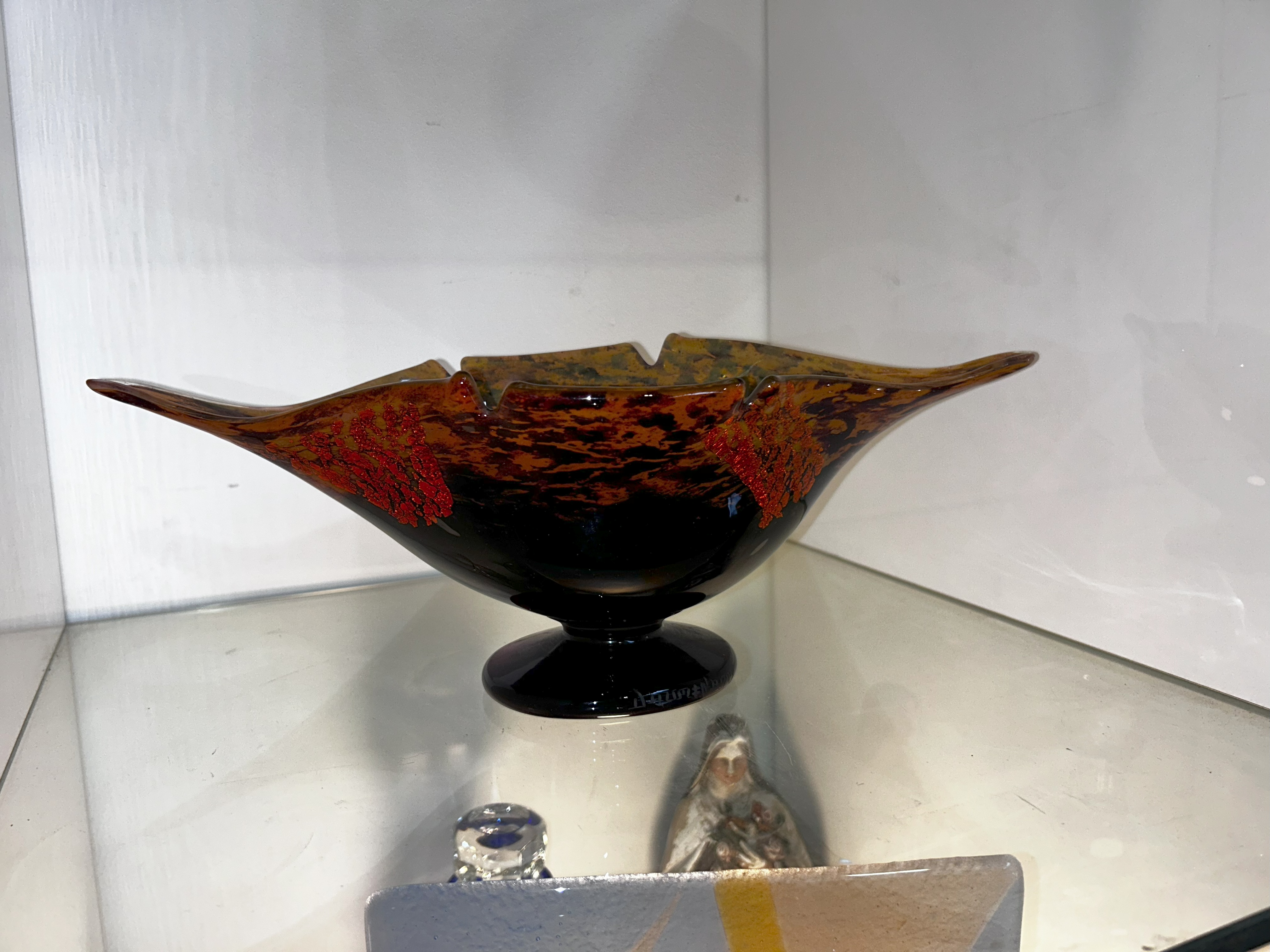 Coupe DAUM signature croix de lorraine