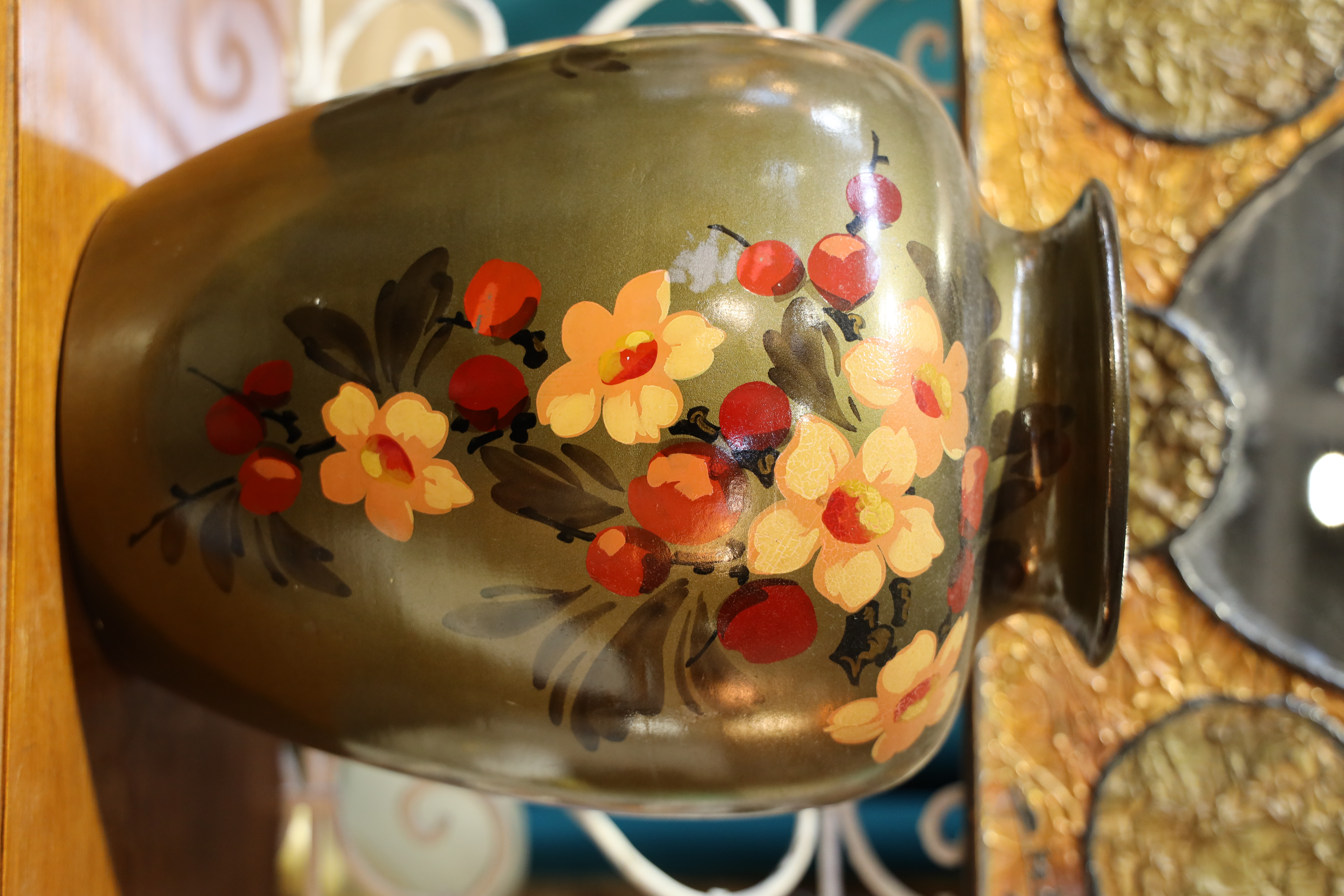 Vase en céramique de Vallauris signé GIRAUD