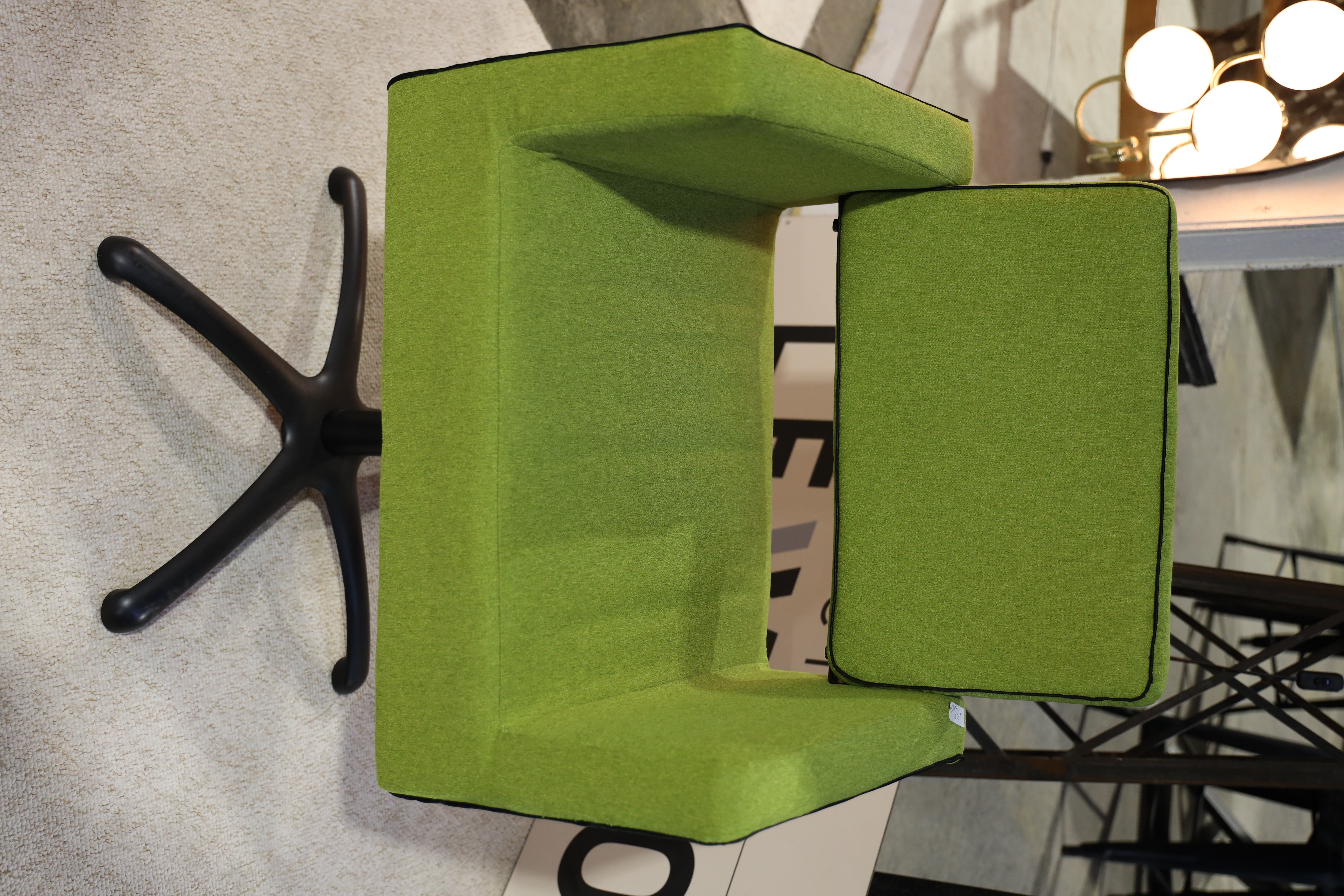 Fauteuil pivotant vintage